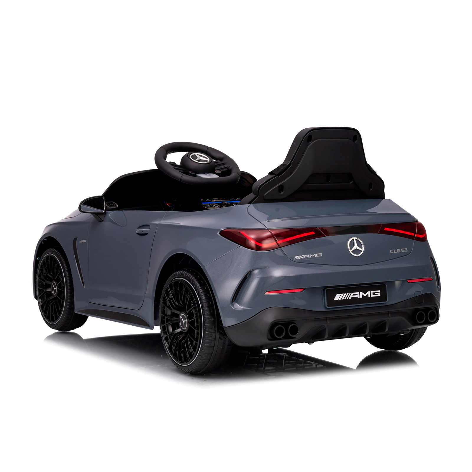 Electric car Mercedes AMG CLE 53 gray