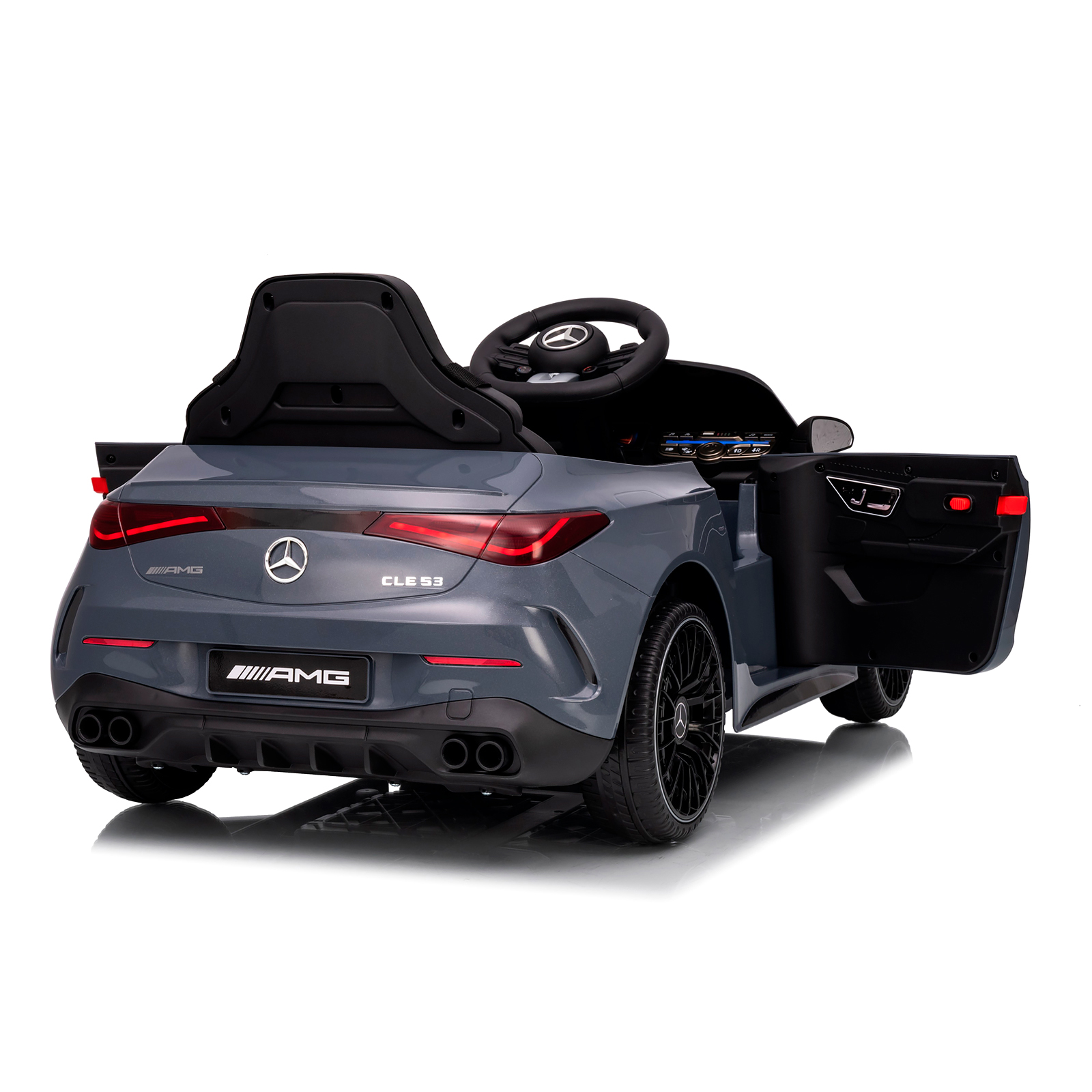 Electric car Mercedes AMG CLE 53 gray