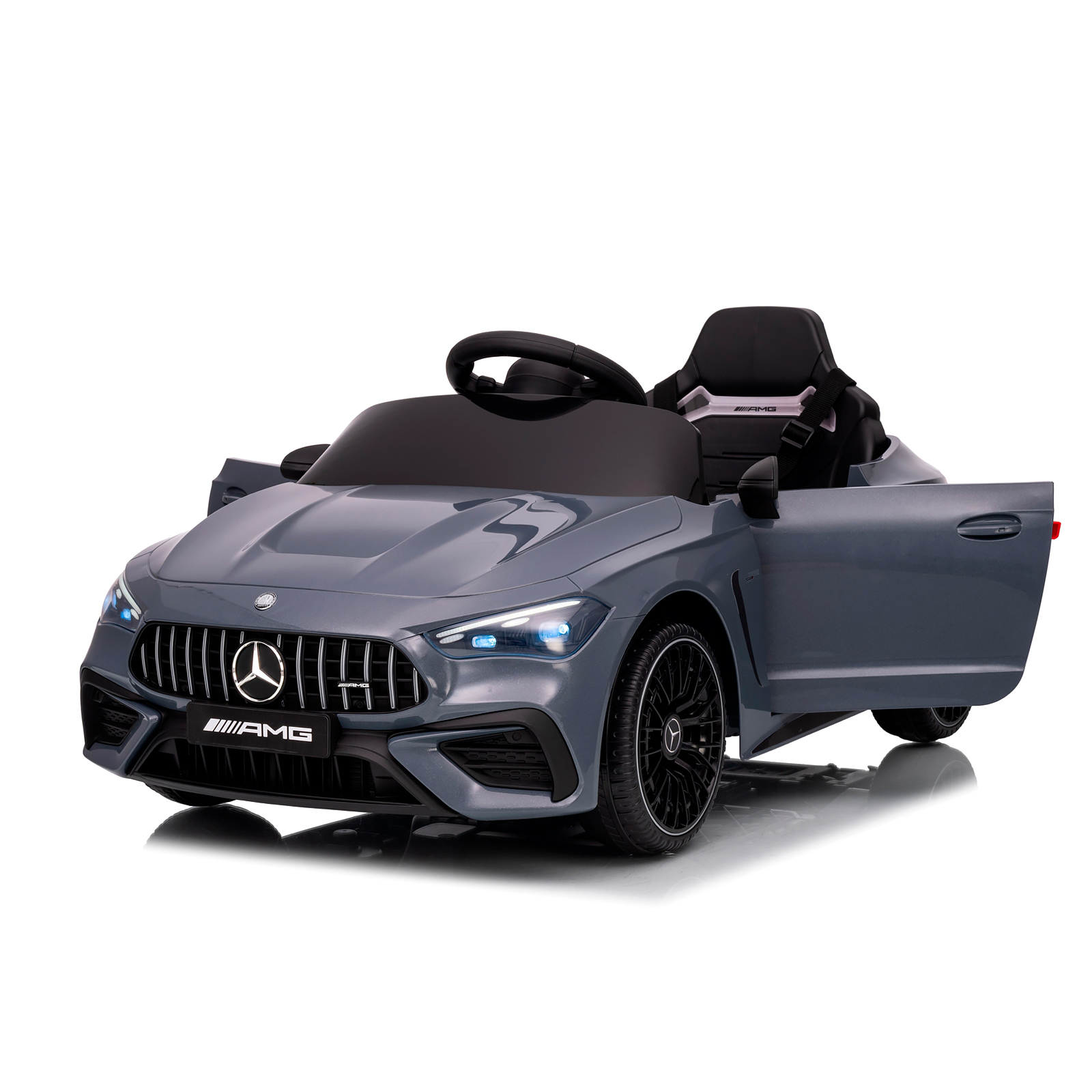 Electric car Mercedes AMG CLE 53 gray