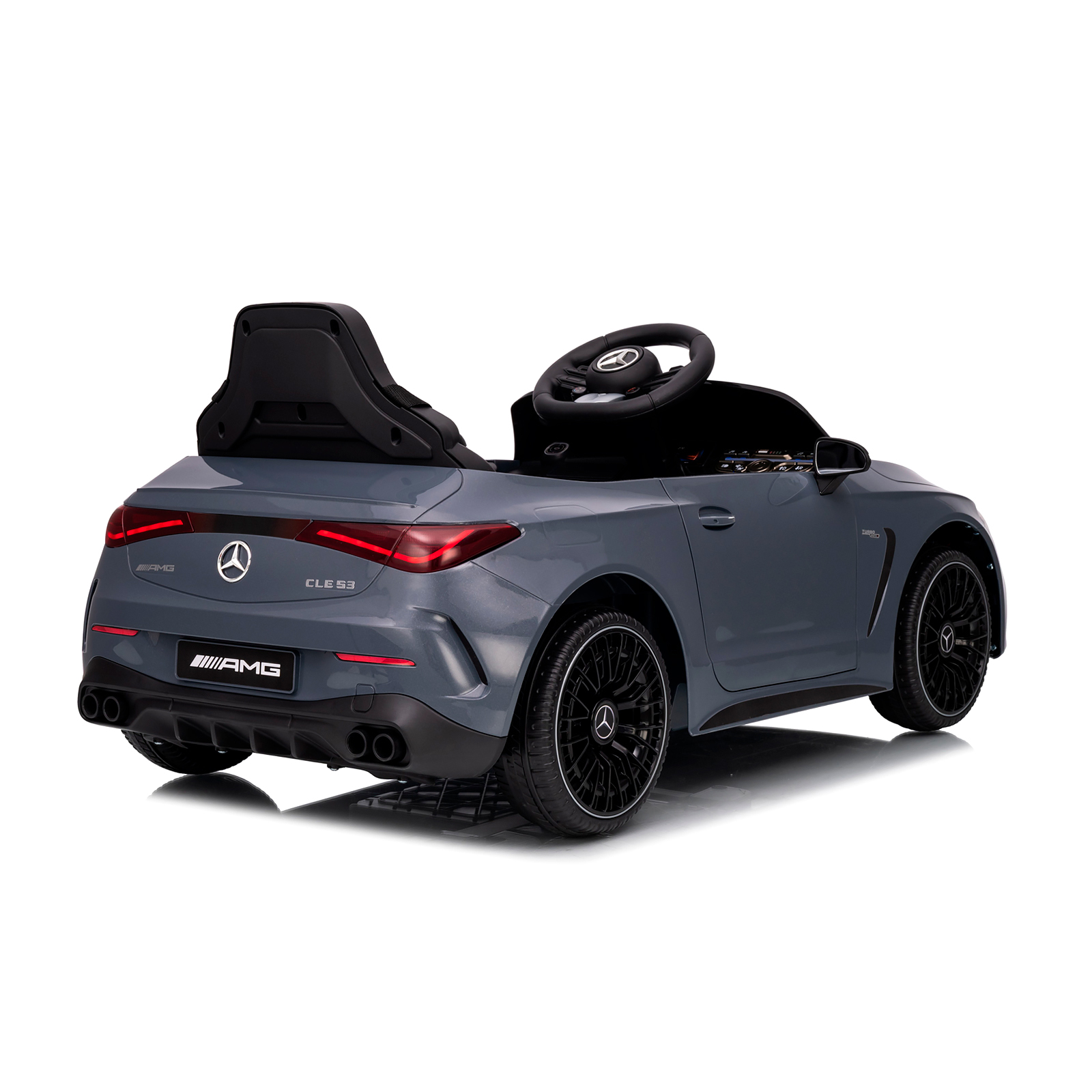 Electric car Mercedes AMG CLE 53 gray