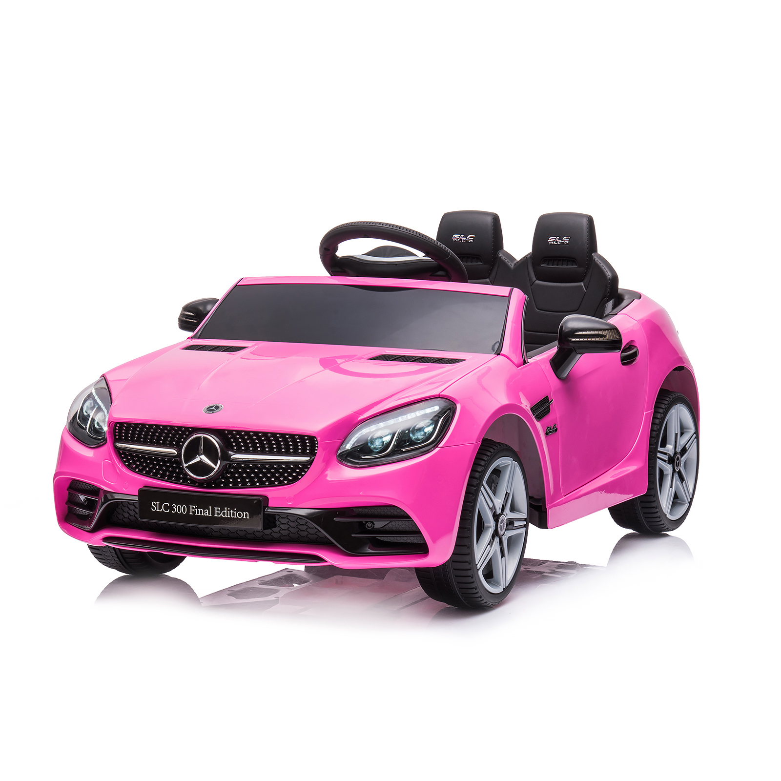 Акумулаторна кола Mercedes Benz SLC300 розова