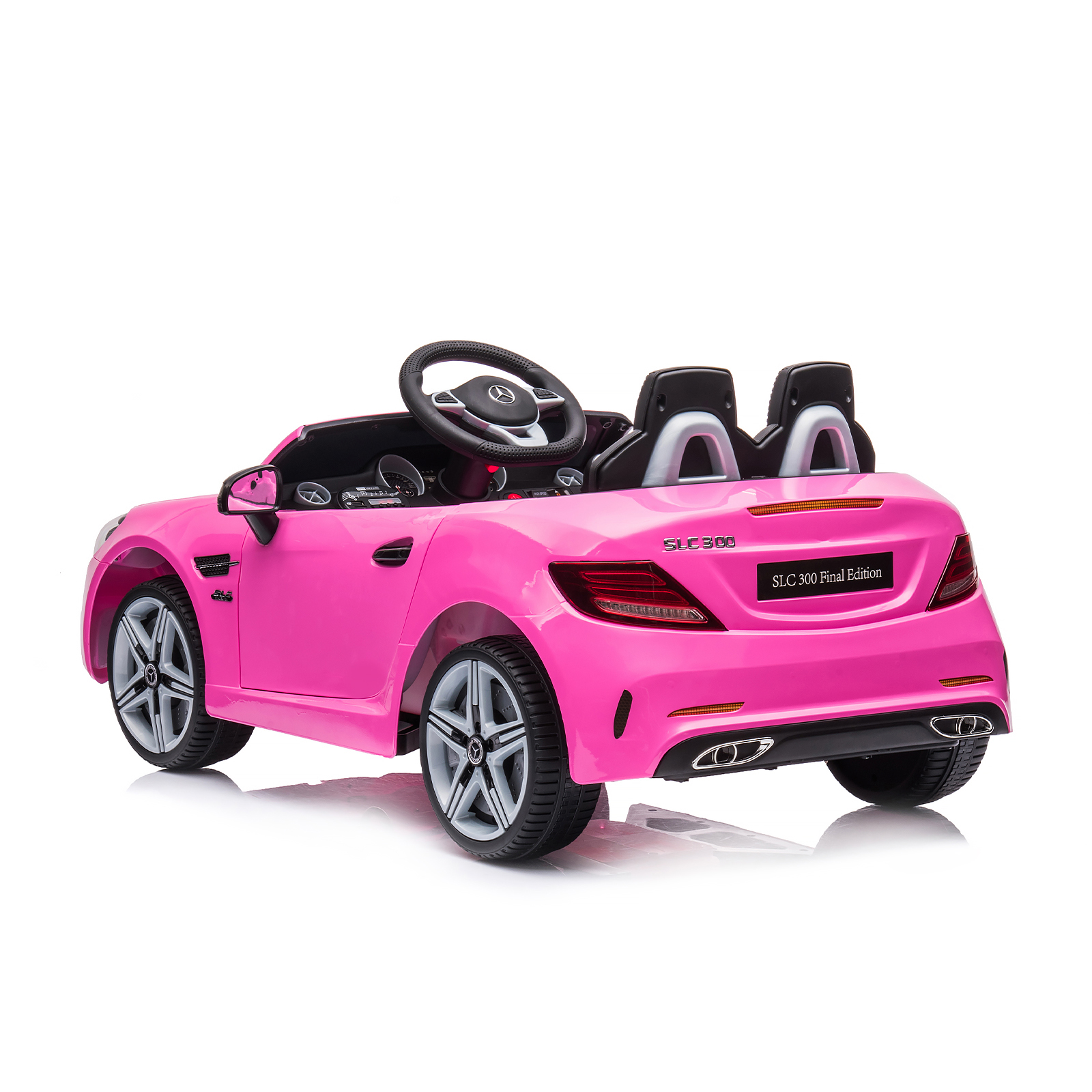 Акумулаторна кола Mercedes Benz SLC300 розова