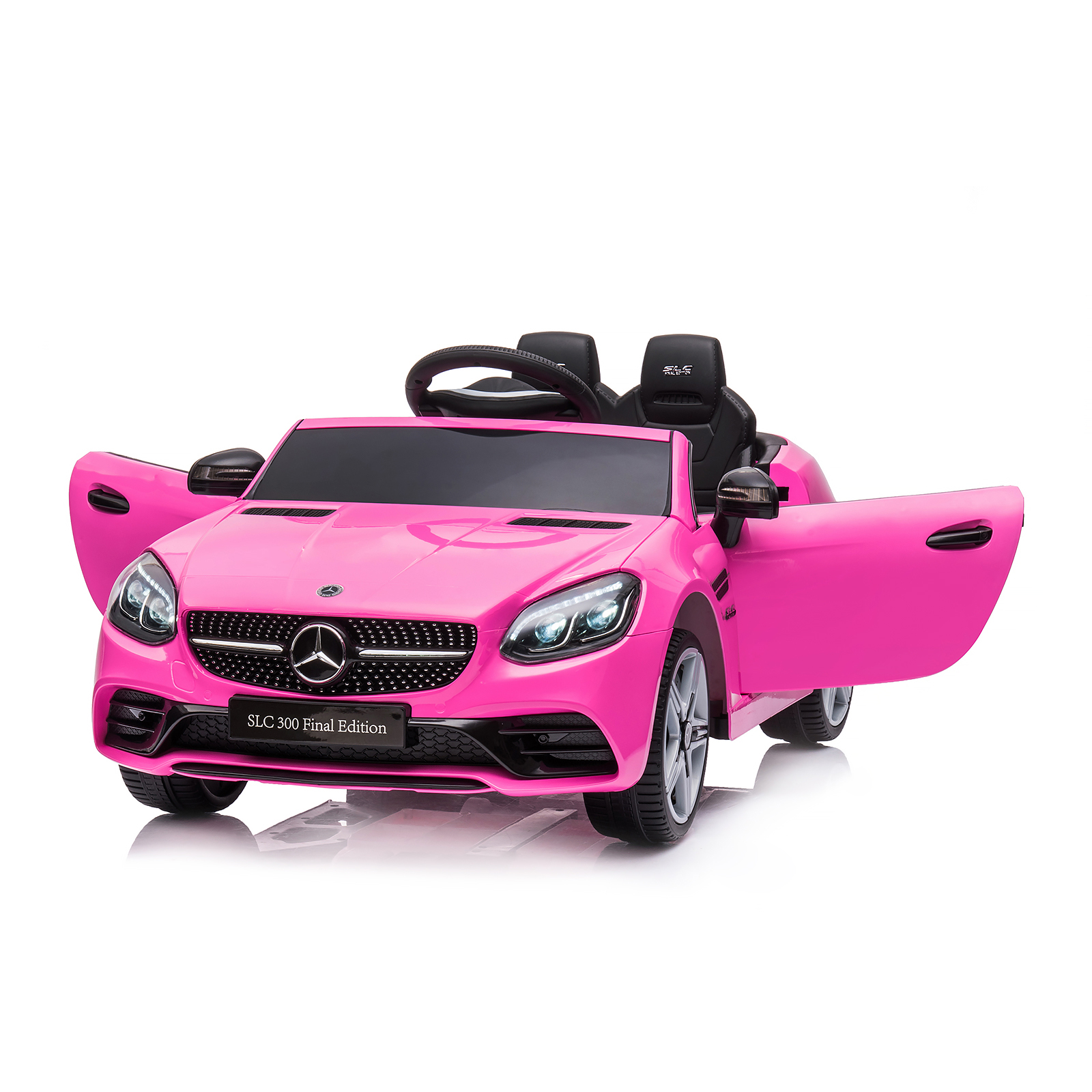 Акумулаторна кола Mercedes Benz SLC300 розова