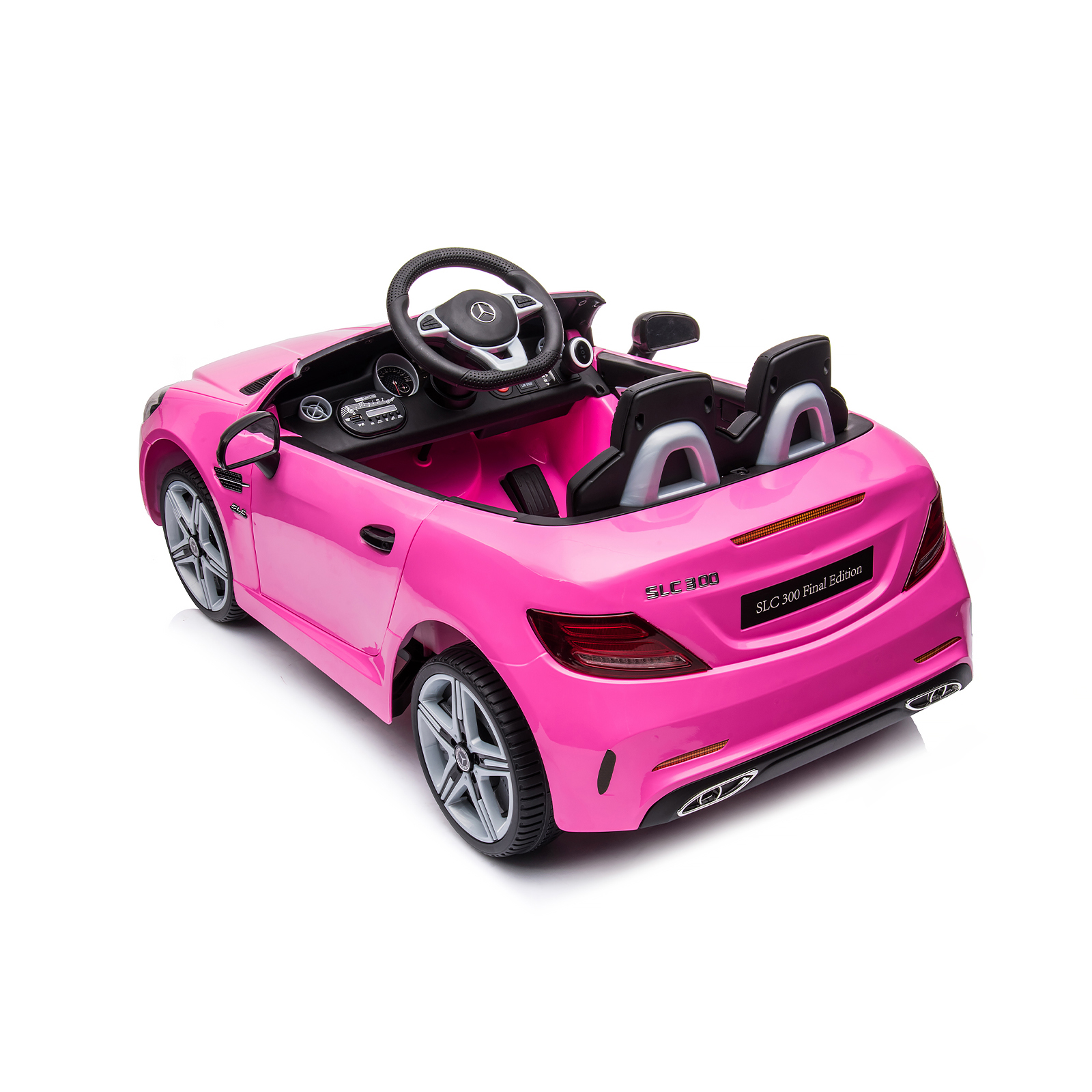 Акумулаторна кола Mercedes Benz SLC300 розова
