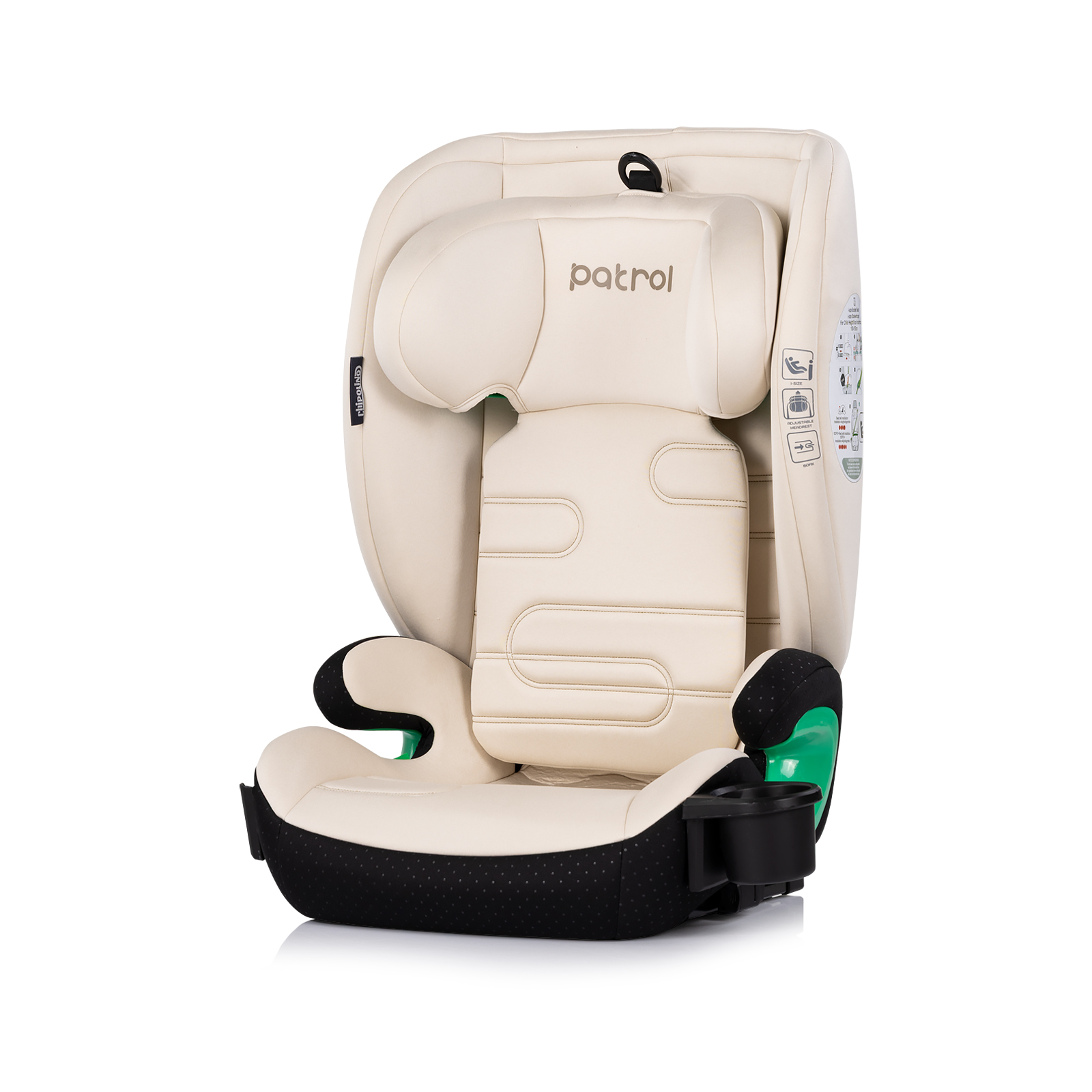 Car seat I-SIZE 100-150 PATROL cashmere