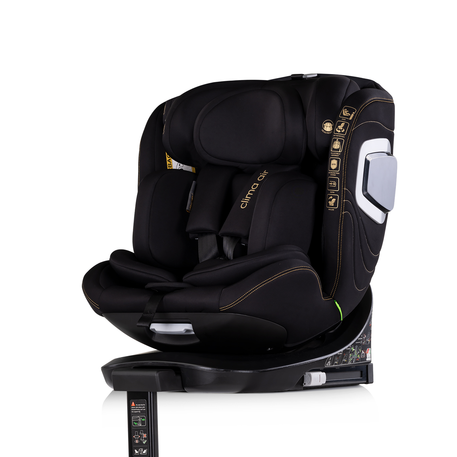 Car seat 360 I-size 40-150 CLIMA AIR blackberry