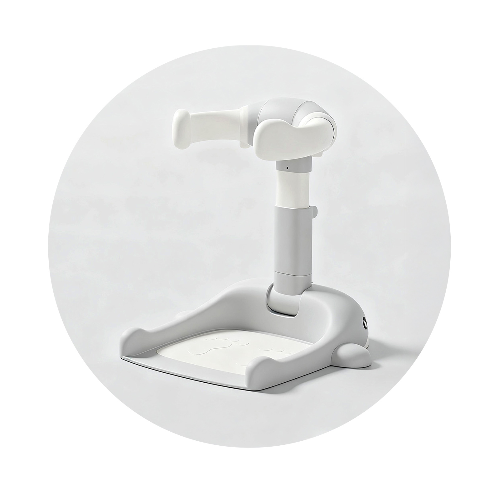 Bathing stand with support Kitche gray
