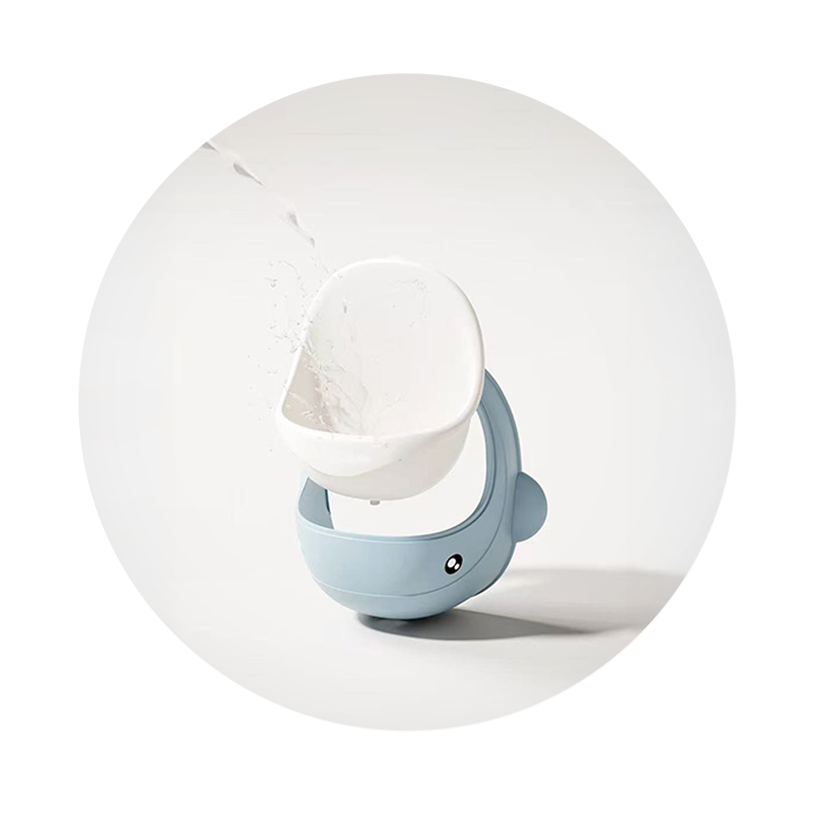 Гърне /писоар за момченца Китче- синьо