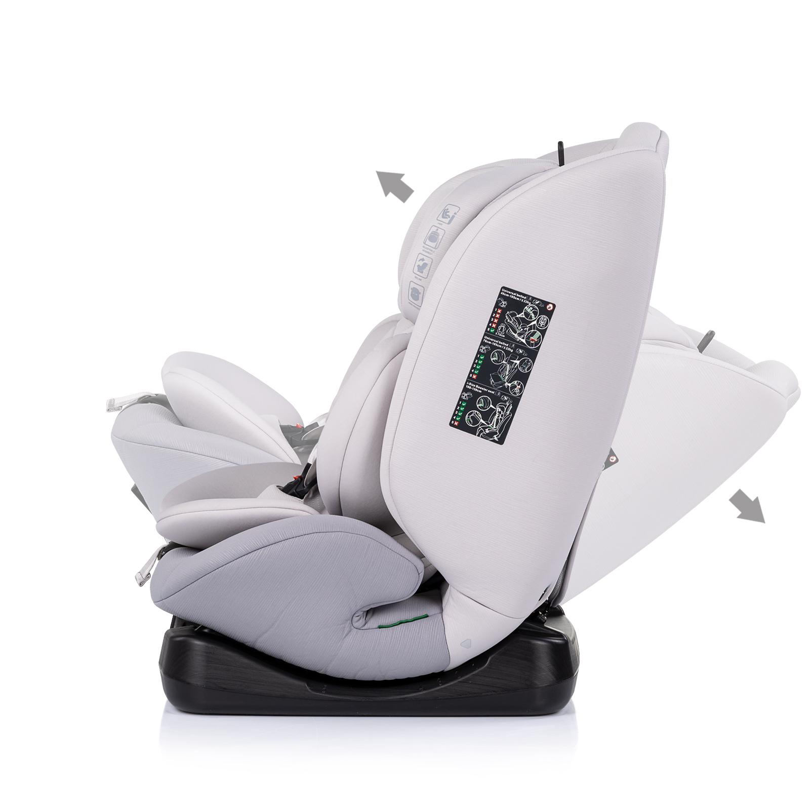 Столче за кола 40-150 cm МОНДИАЛ платина