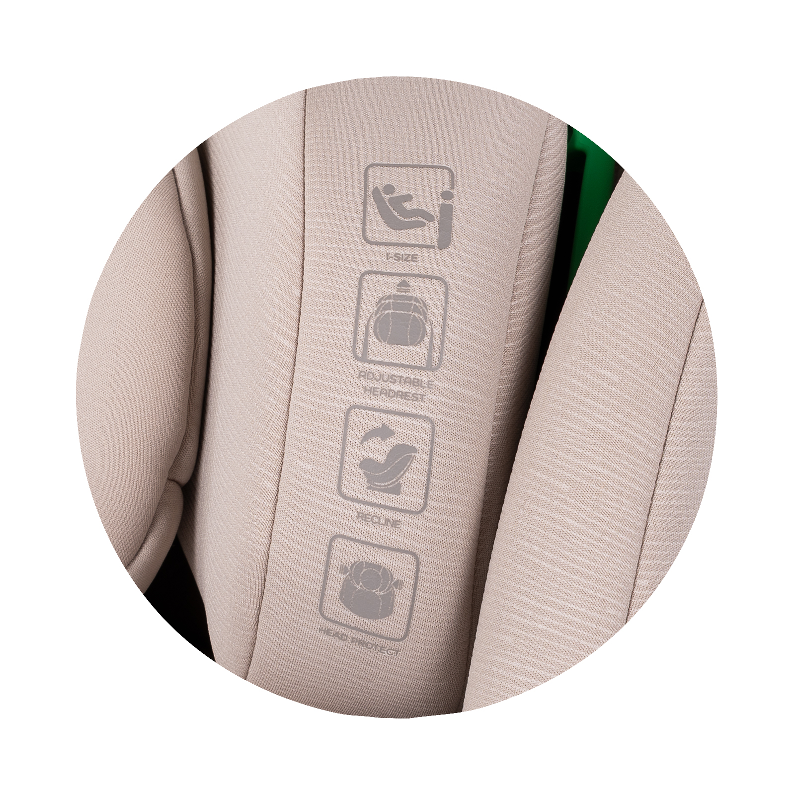 Car seat 40-150 cm MONDIAL latte