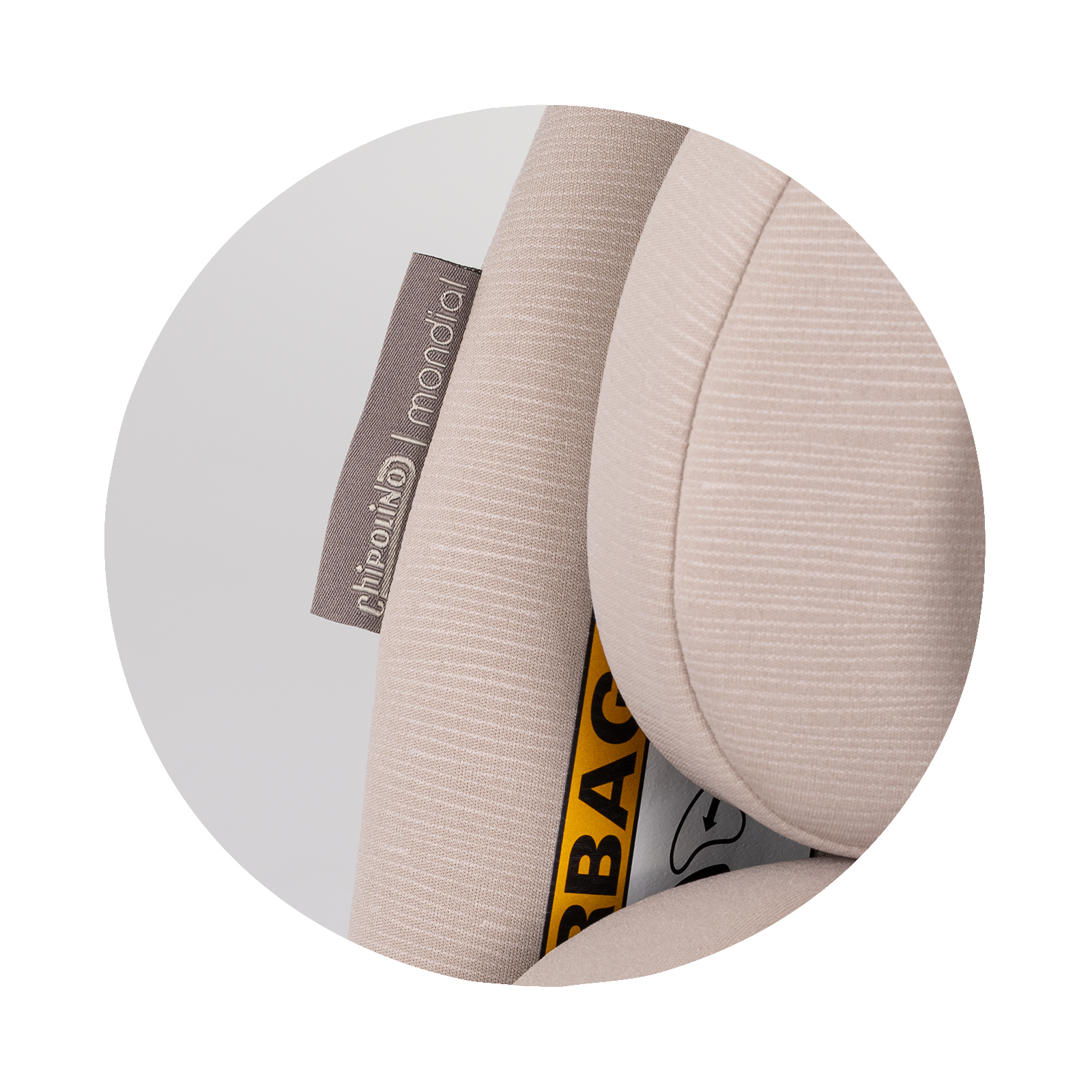 Car seat 40-150 cm MONDIAL latte