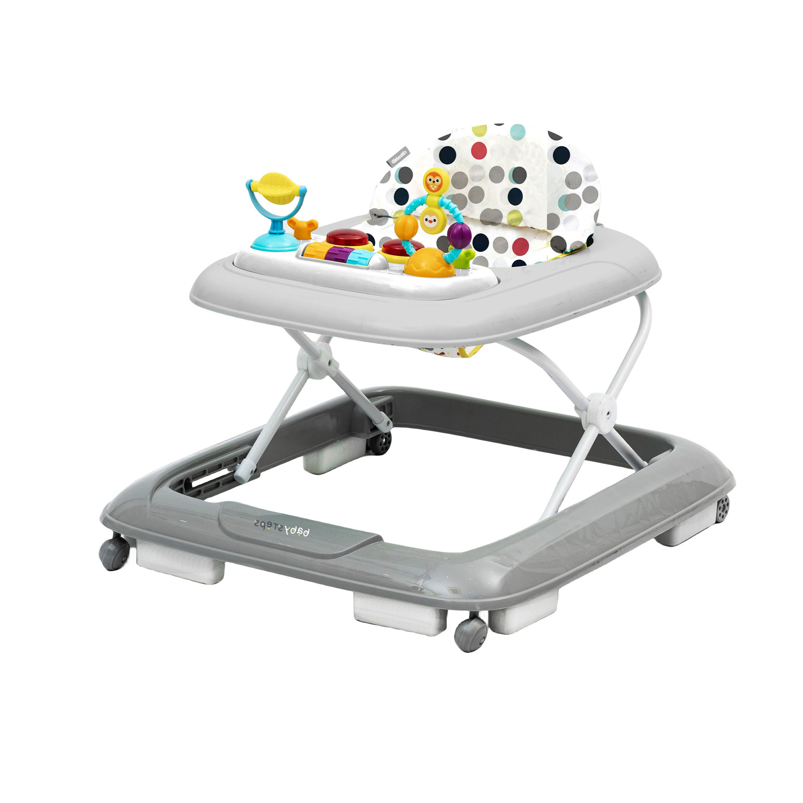 Baby walker "Baby Steps" gray