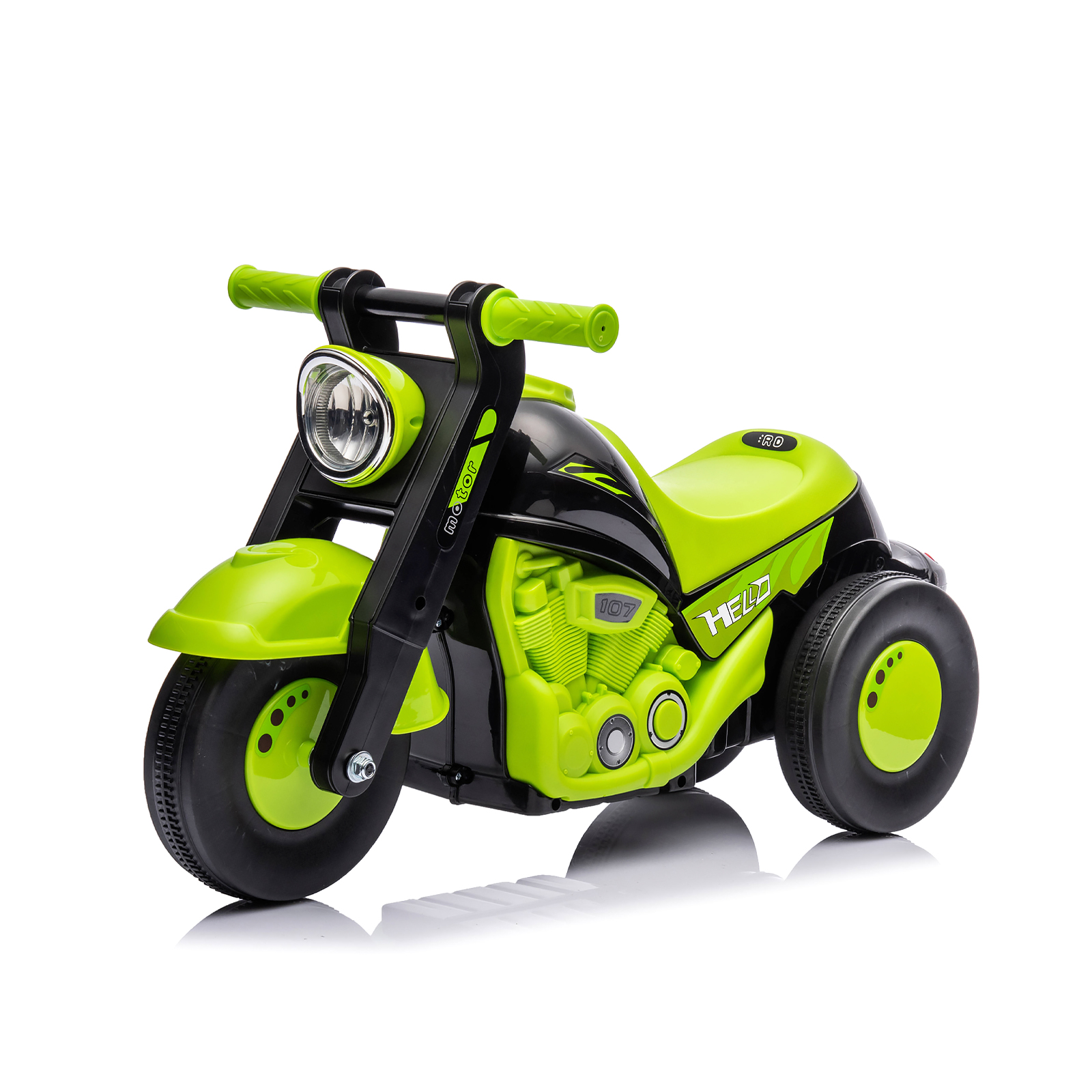 Ride-on stroller with music BubbleRider cabbage