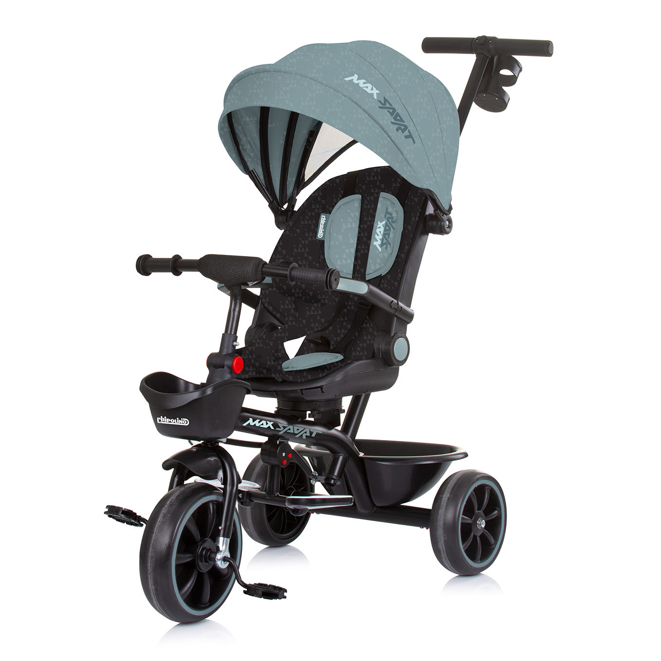 Tricycle with canopy Max Sport matcha