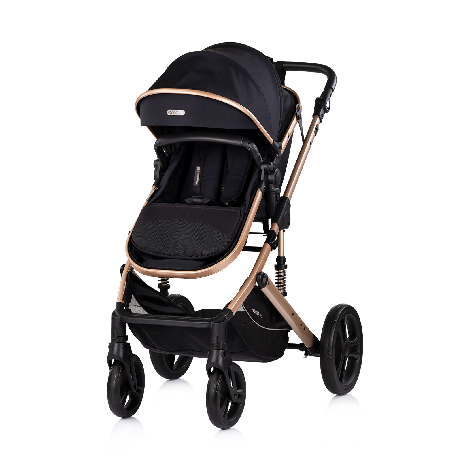 Baby stroller "Amore" black