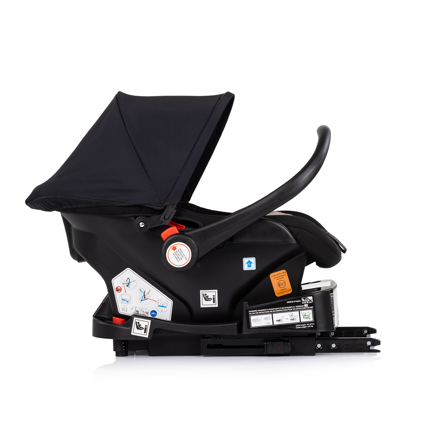 Car seat 40-87 cm Amore black