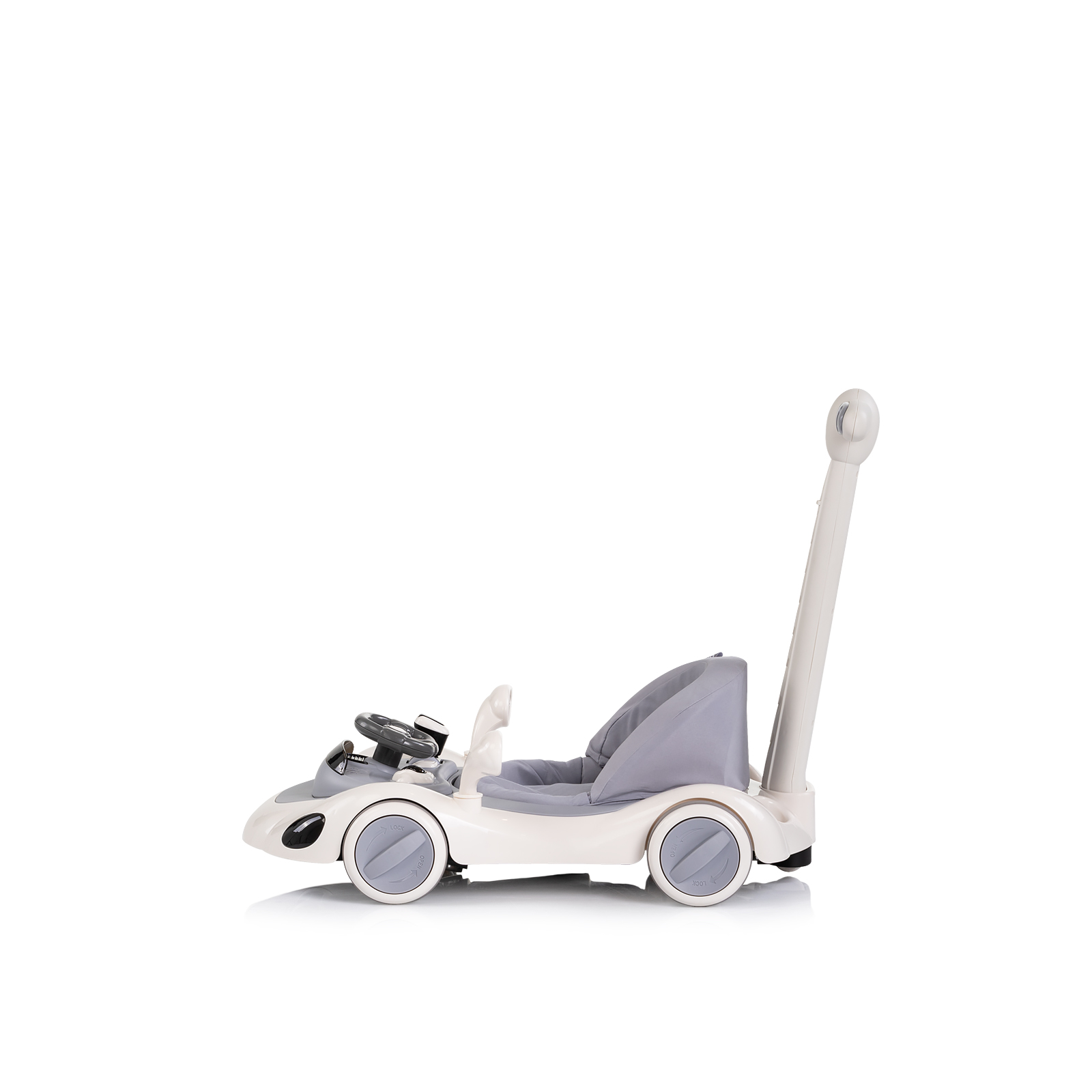 Baby walker 5in1 "Happy Walker" gray