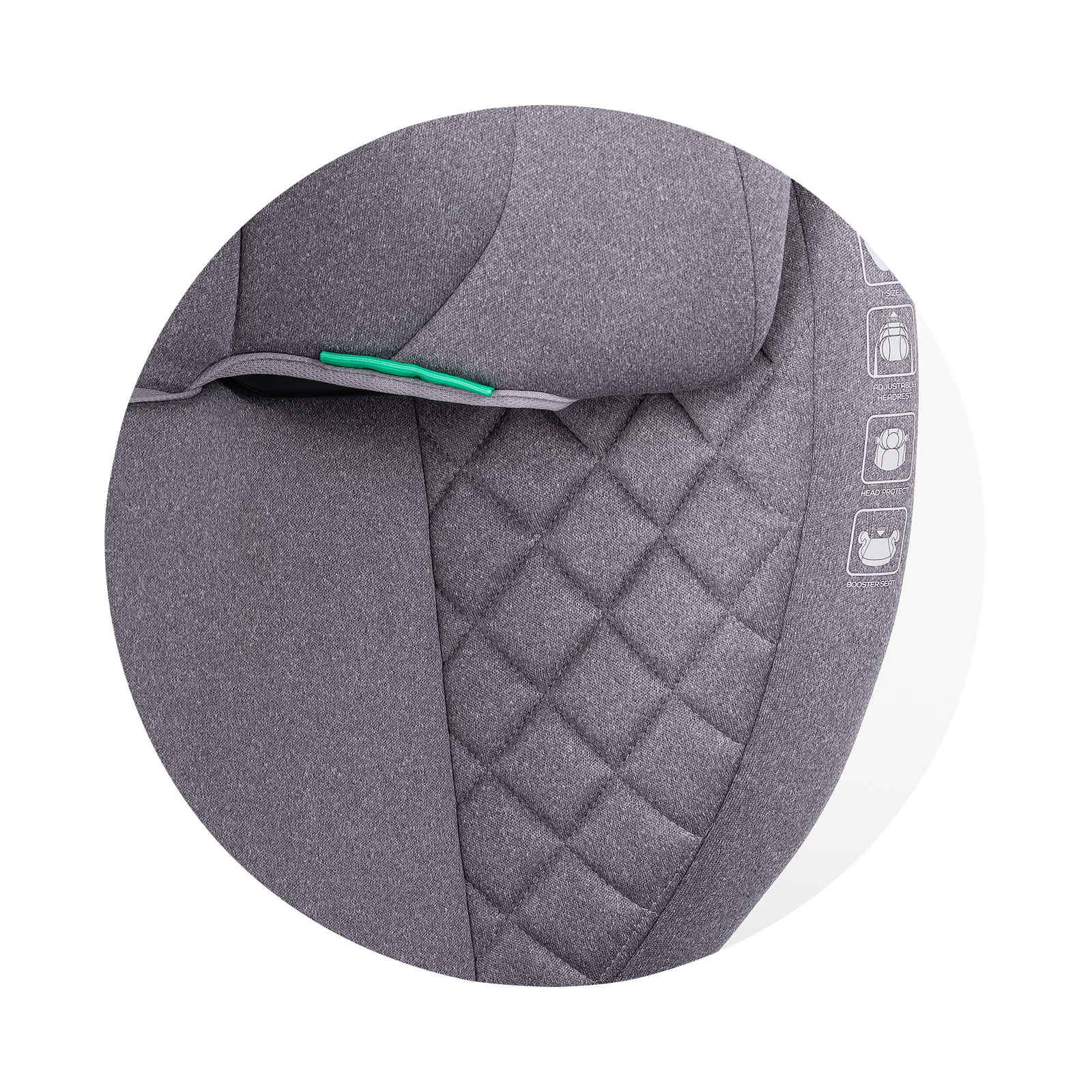 Car seat I-SIZE 100-150 CYBER platinum