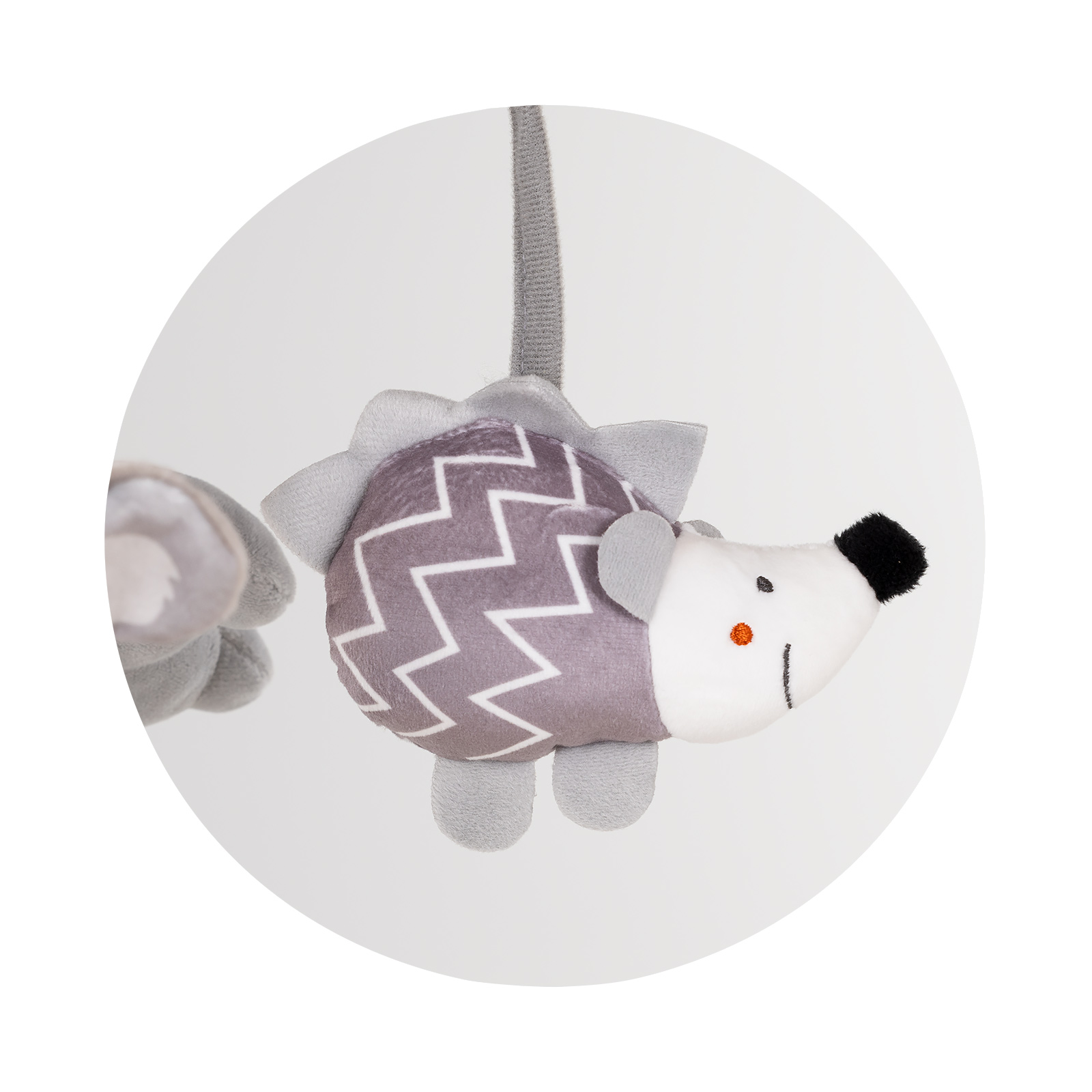 Musical toy with projector "Sleeping Forest" gray