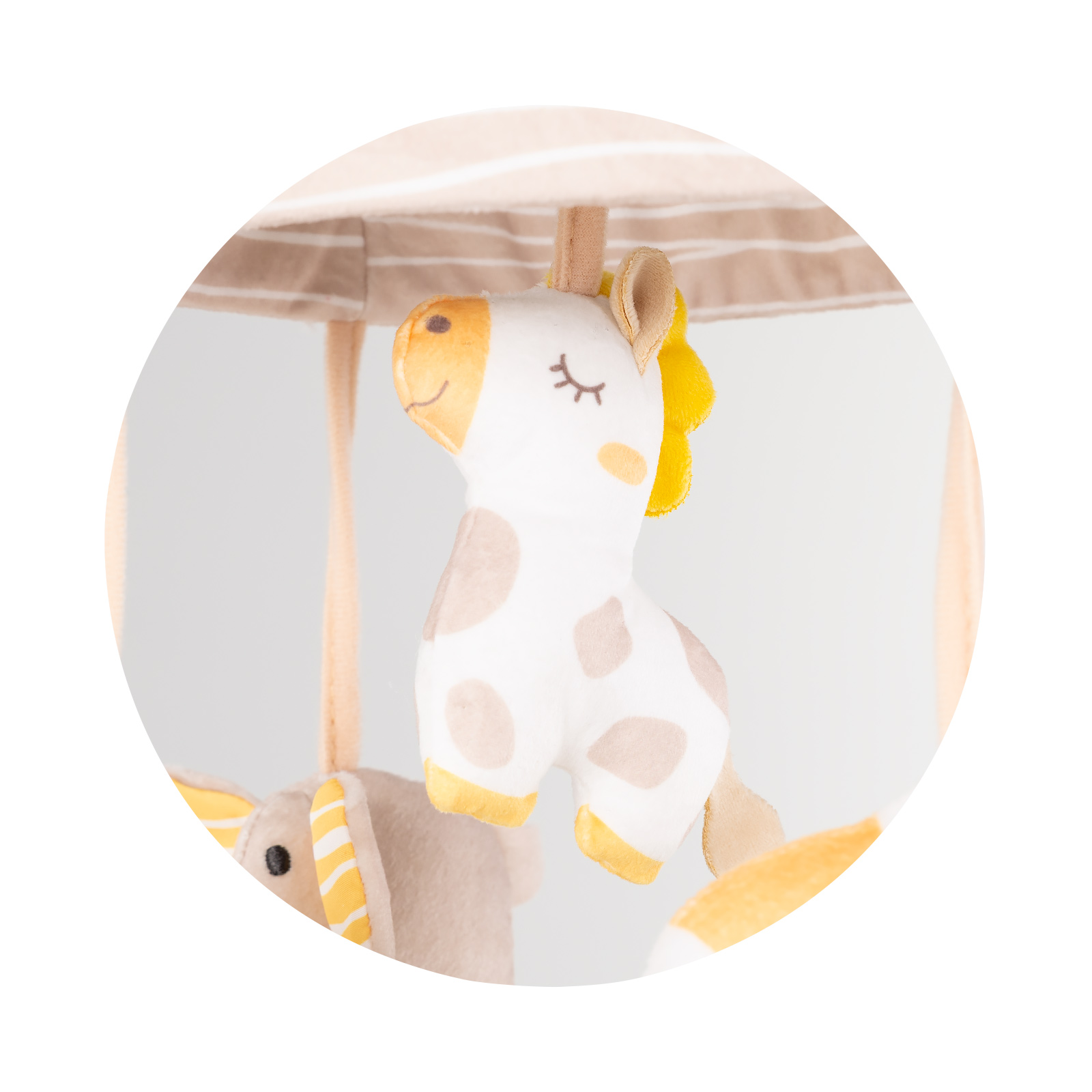 Musical toy with projector "Lion and friends"