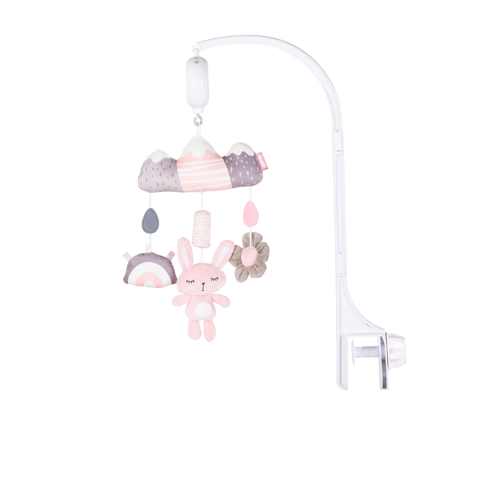 Musical bed toy "Sleeping Bunny" pink