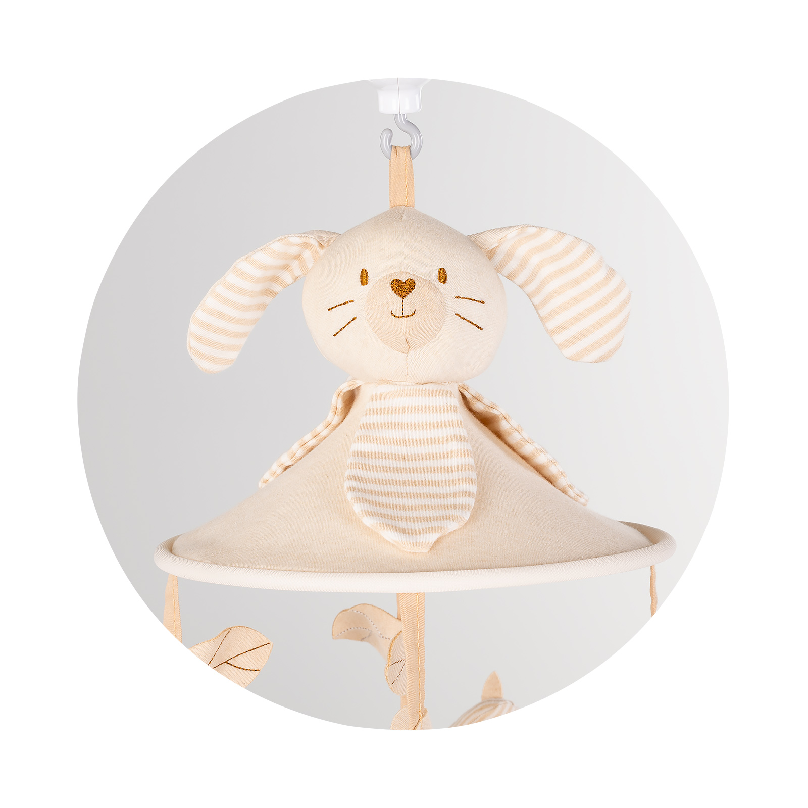 Musical bed toy "Bunny and friends"