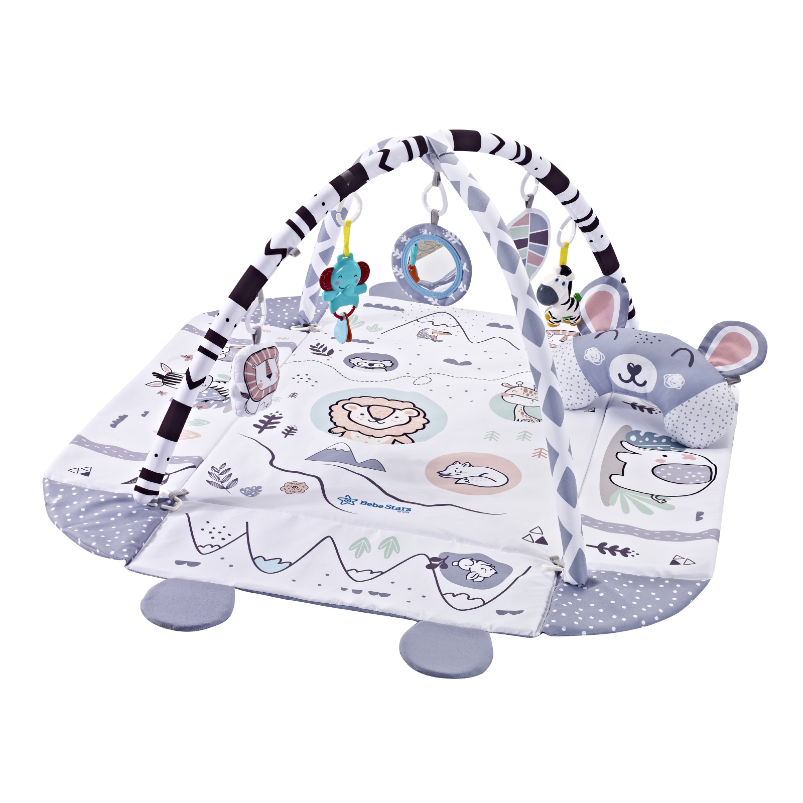Play center "Entertainment zone" gray