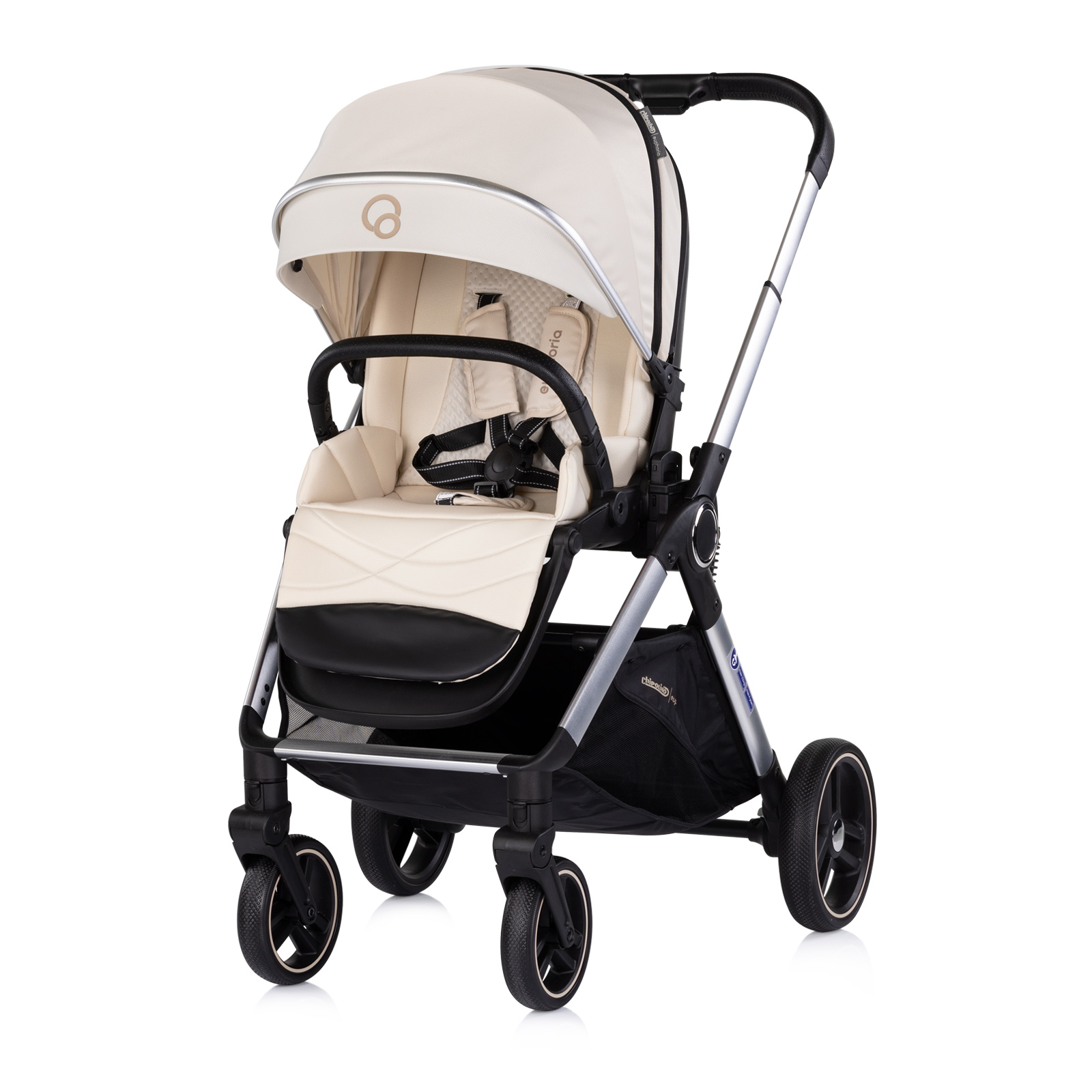 Baby stroller 3 in 1 Euphoria cashmere