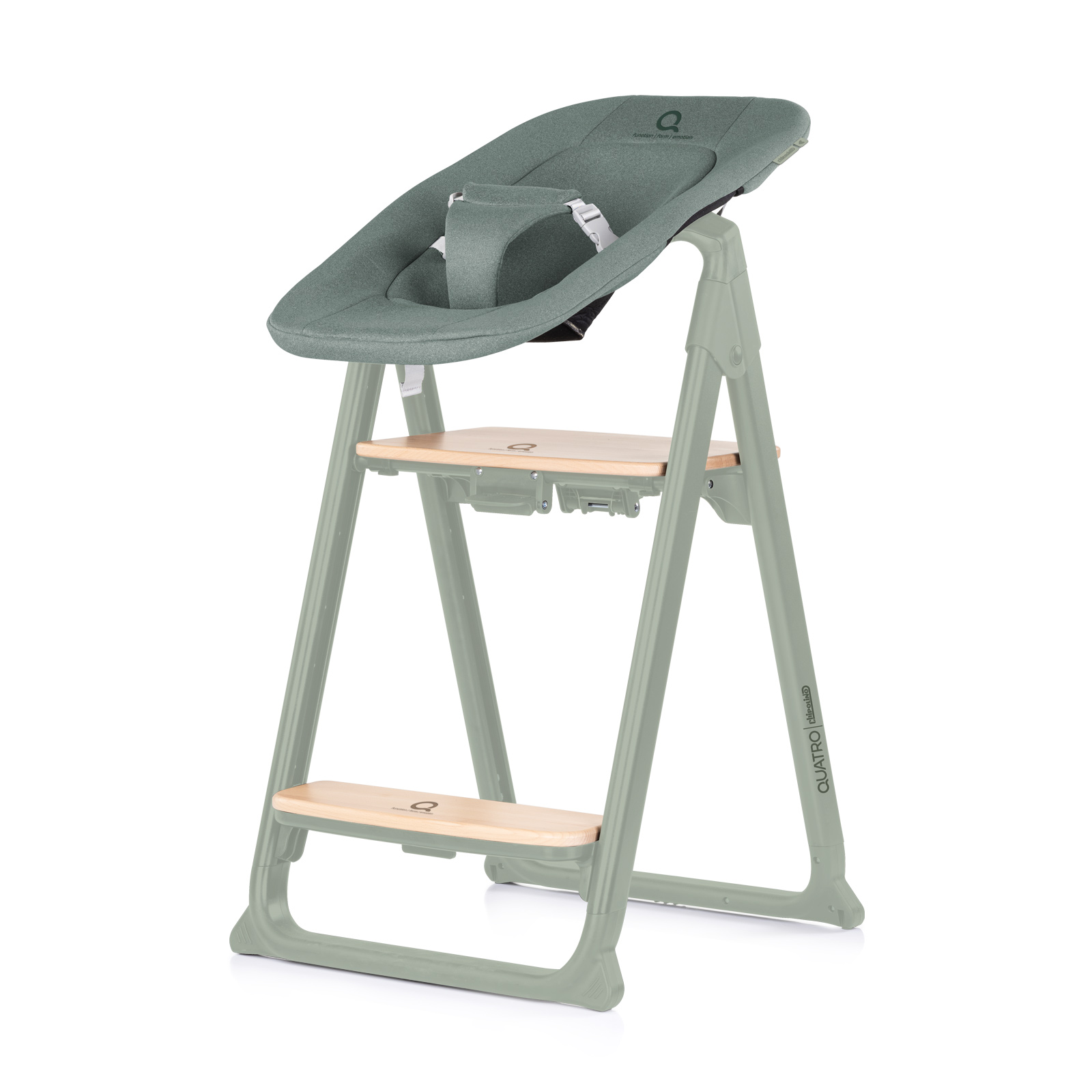 High chair 4 in 1 QUATRO green