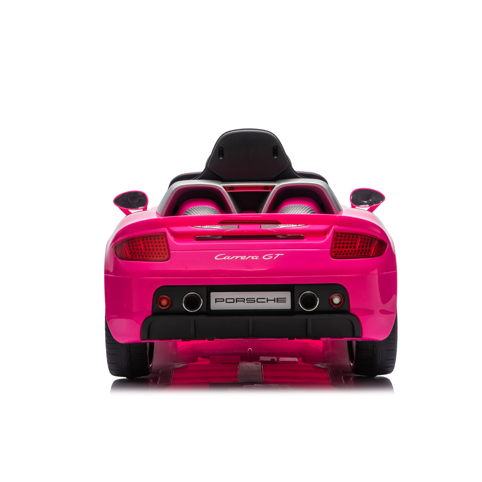 Electric car Porsche Carrera GT pink
