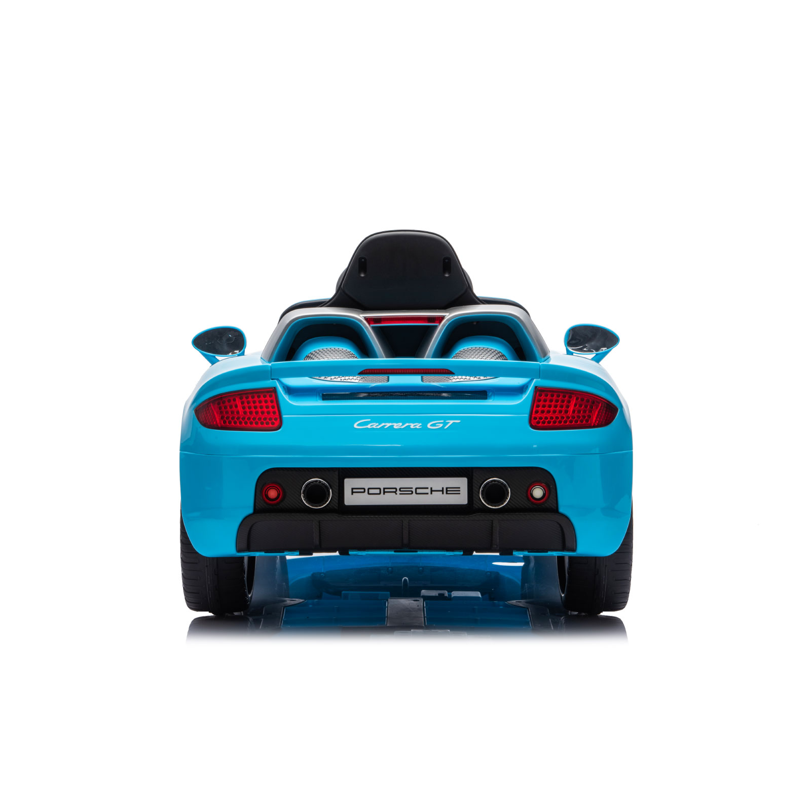 Electric car Porsche Carrera GT blue