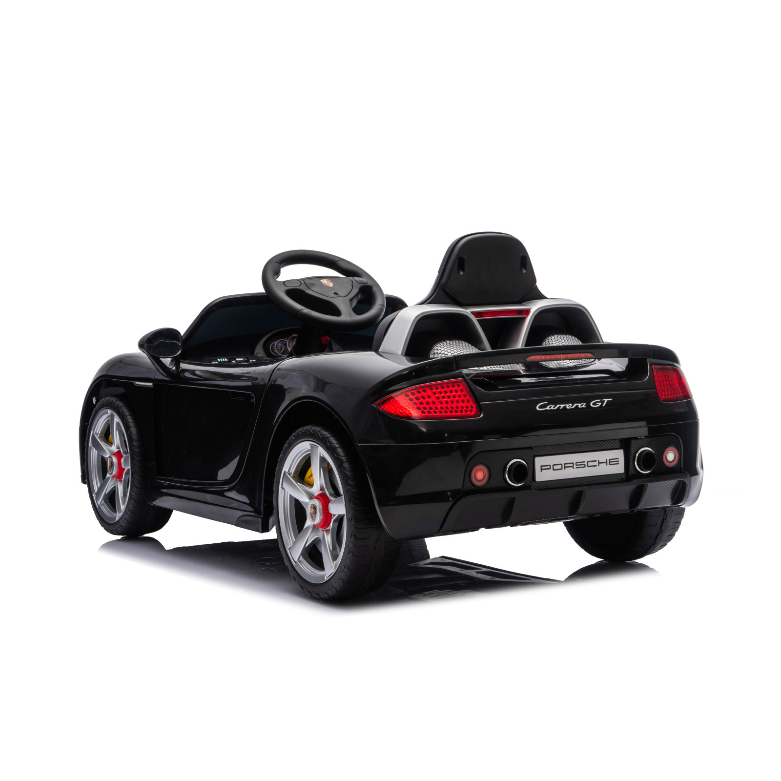 Ел. кола Porsche Carrera GT черна