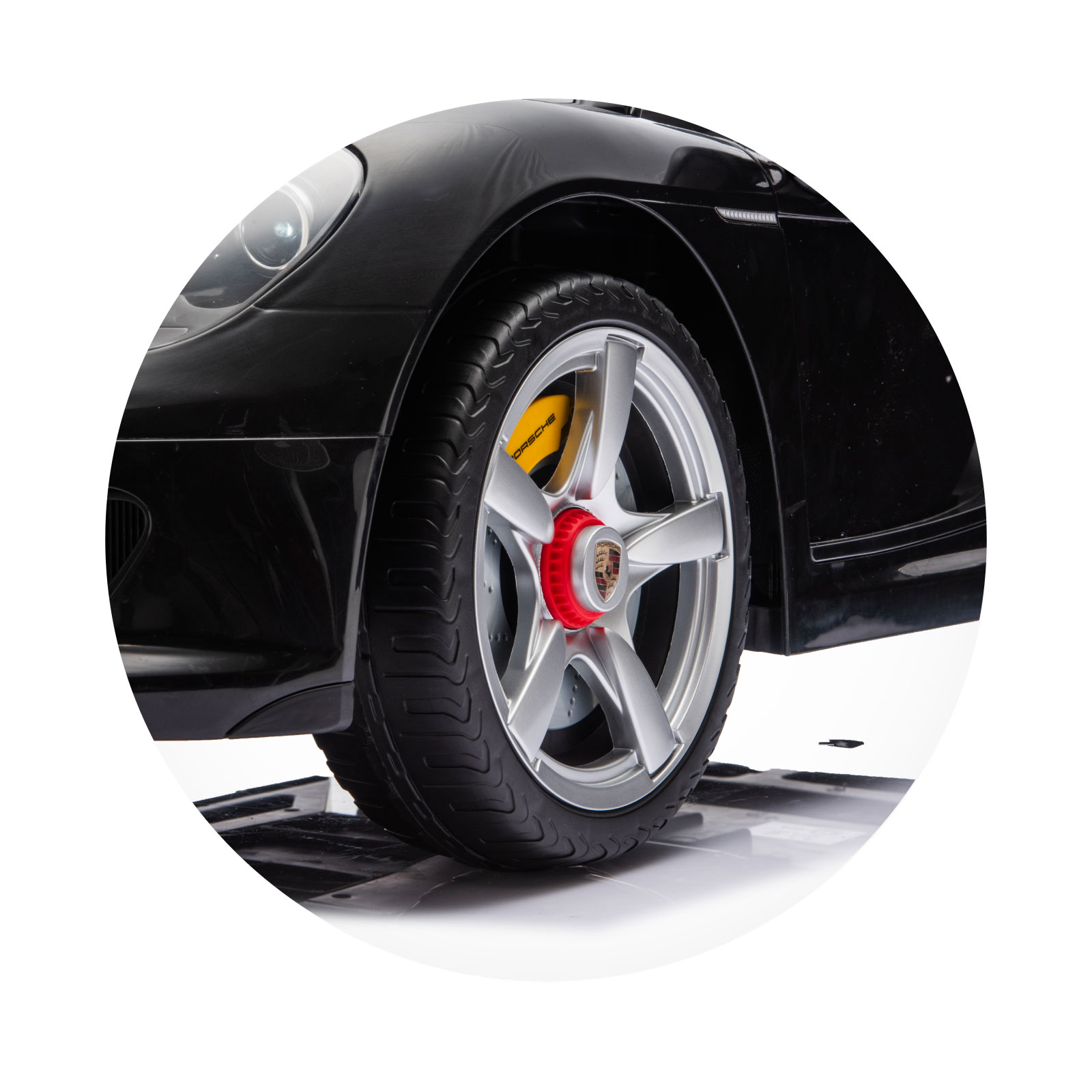 Ел. кола Porsche Carrera GT черна