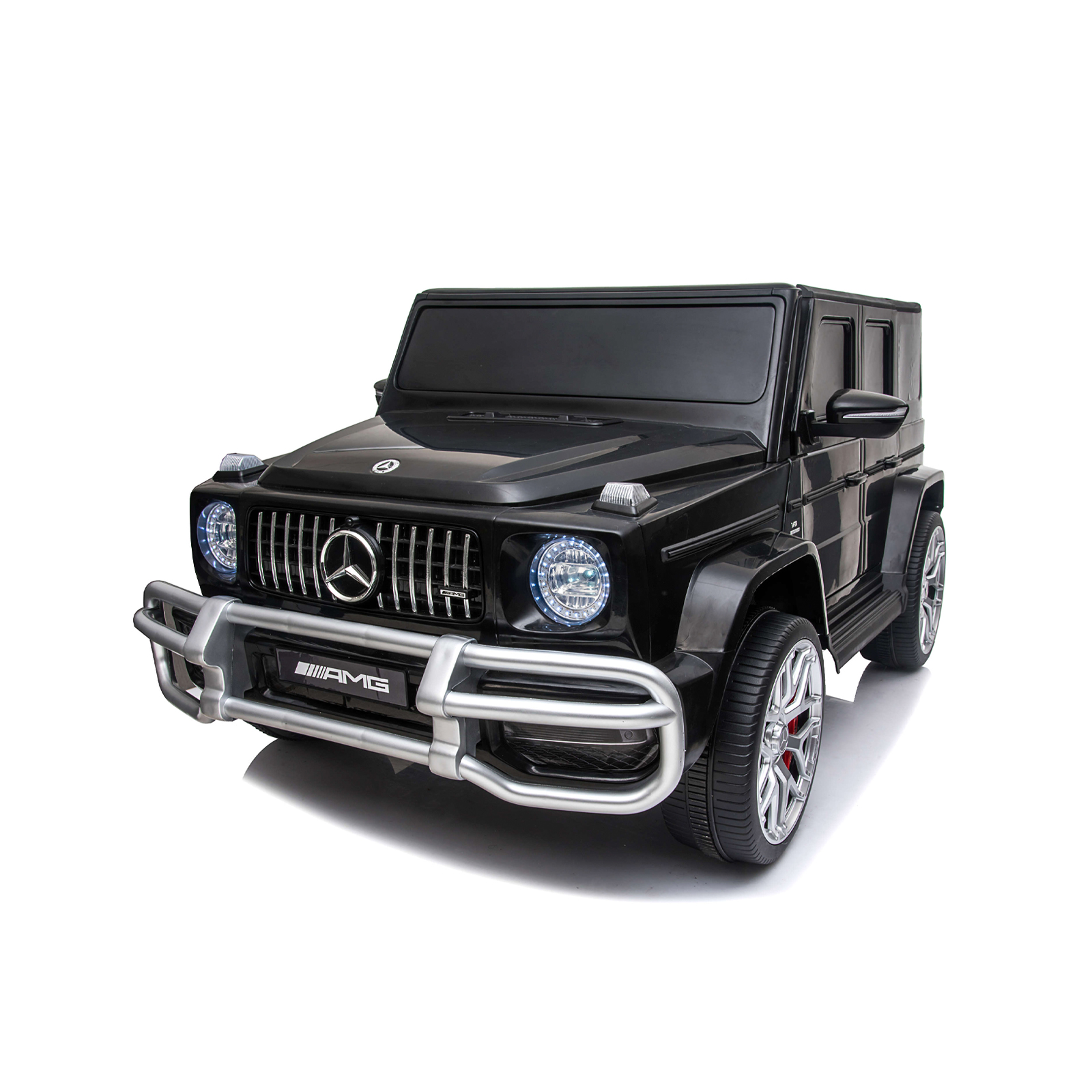 Electric SUVMERCEDES G63 for two children black EV