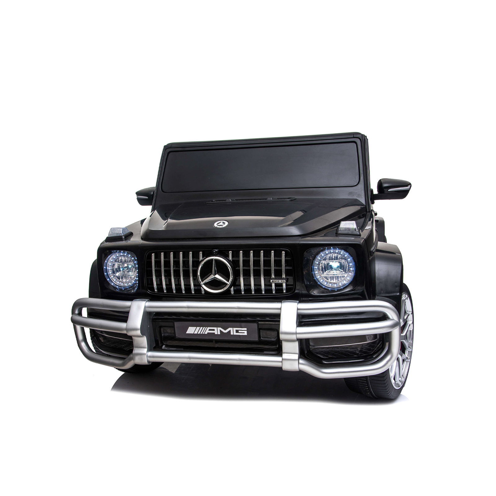 Electric SUVMERCEDES G63 for two children black EV