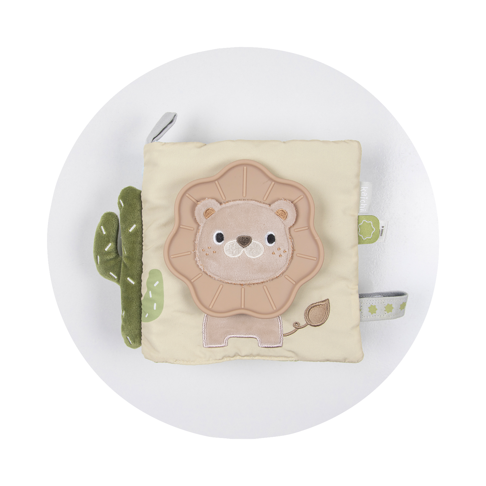 Children's textile book "Lion"