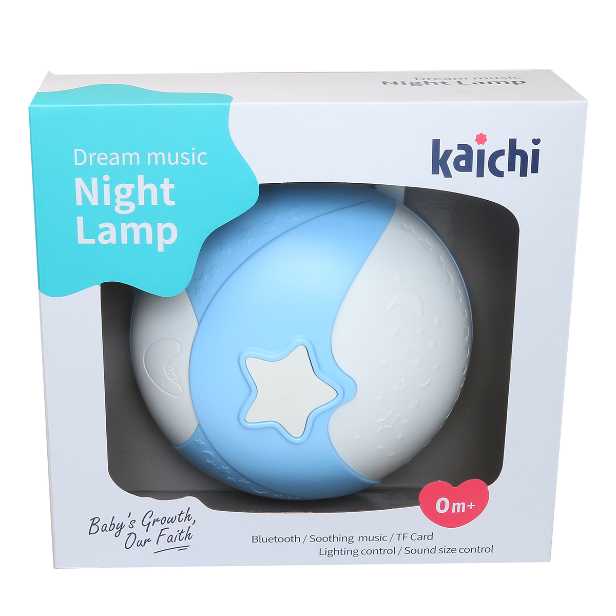 Multifunctional night lamp Star blue