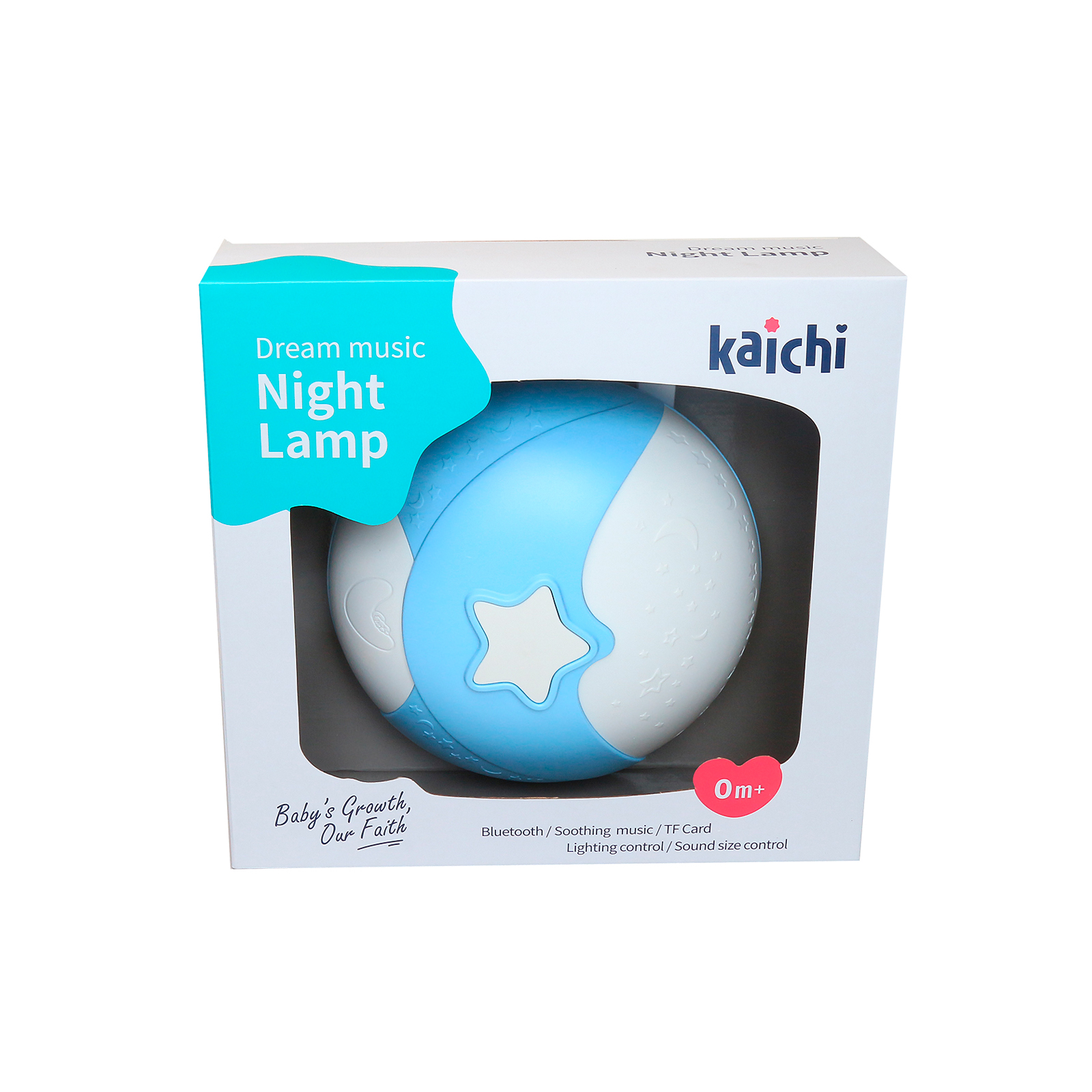 Multifunctional night lamp Star blue