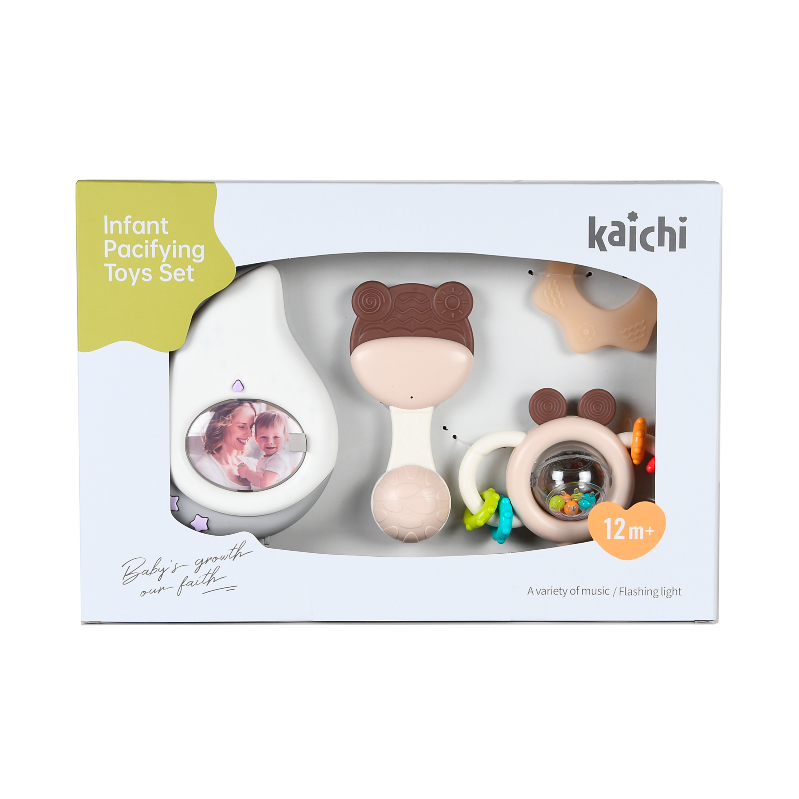 Set of calming toys 4 pcs. in a box