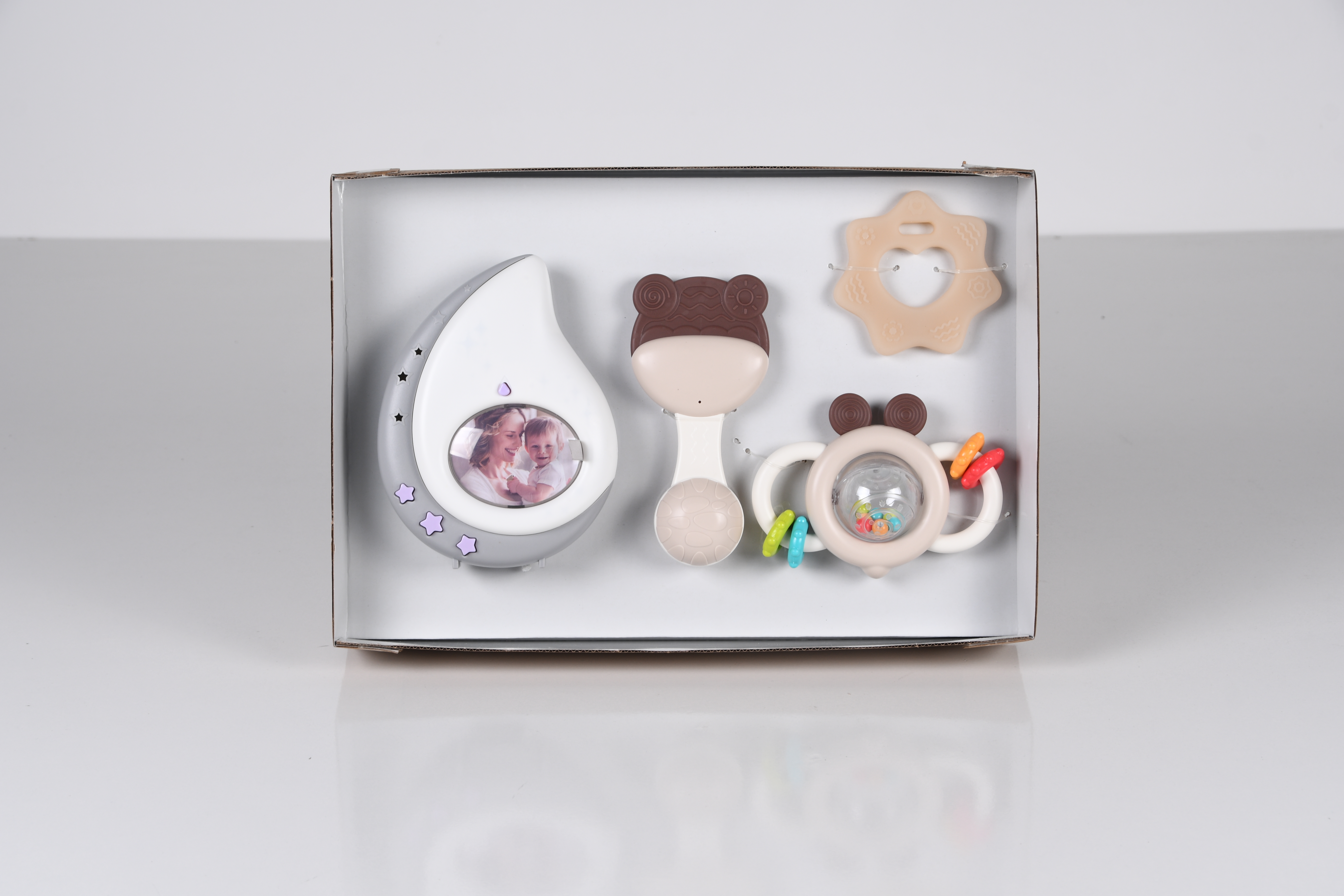 Set of calming toys 4 pcs. in a box