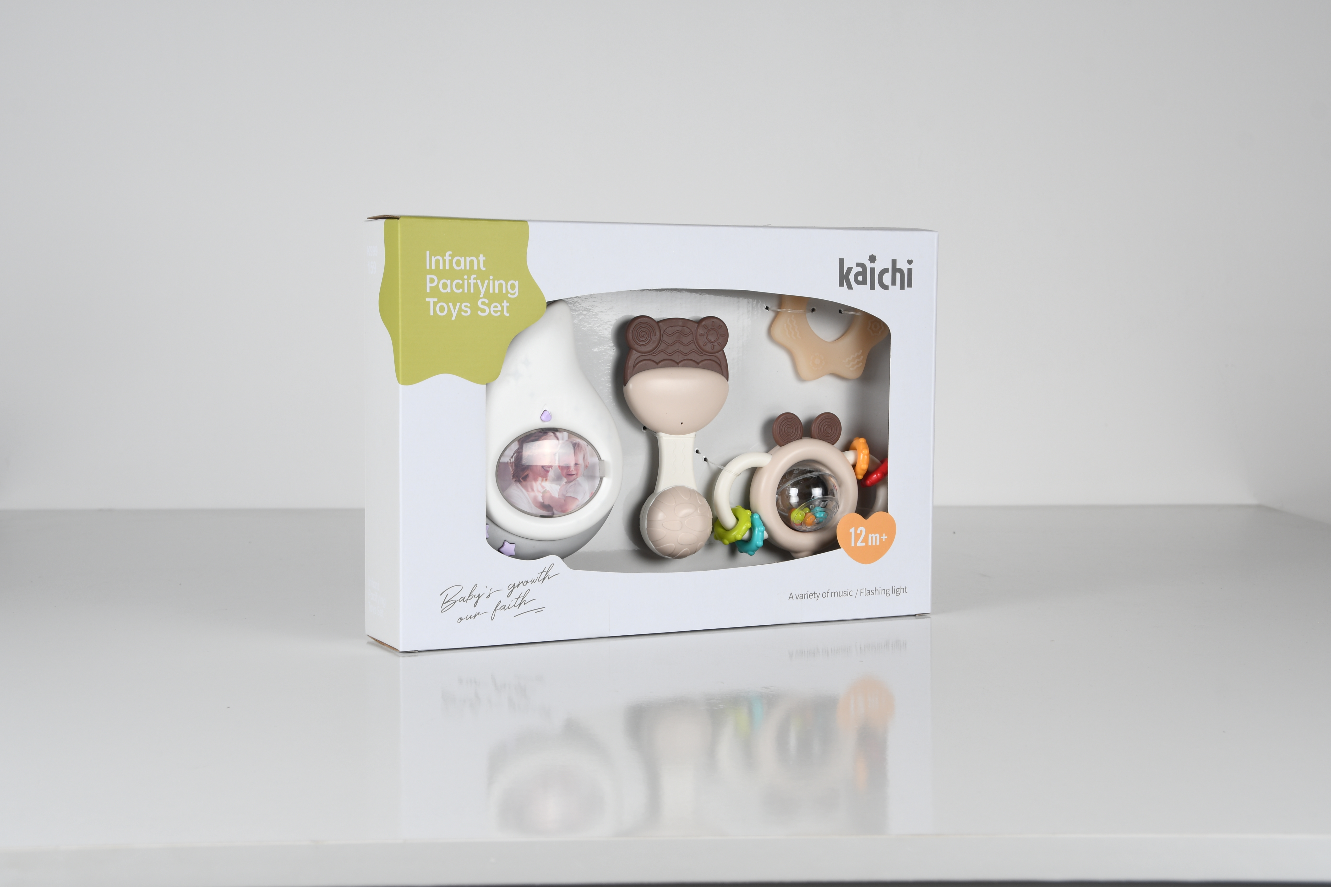 Set of calming toys 4 pcs. in a box