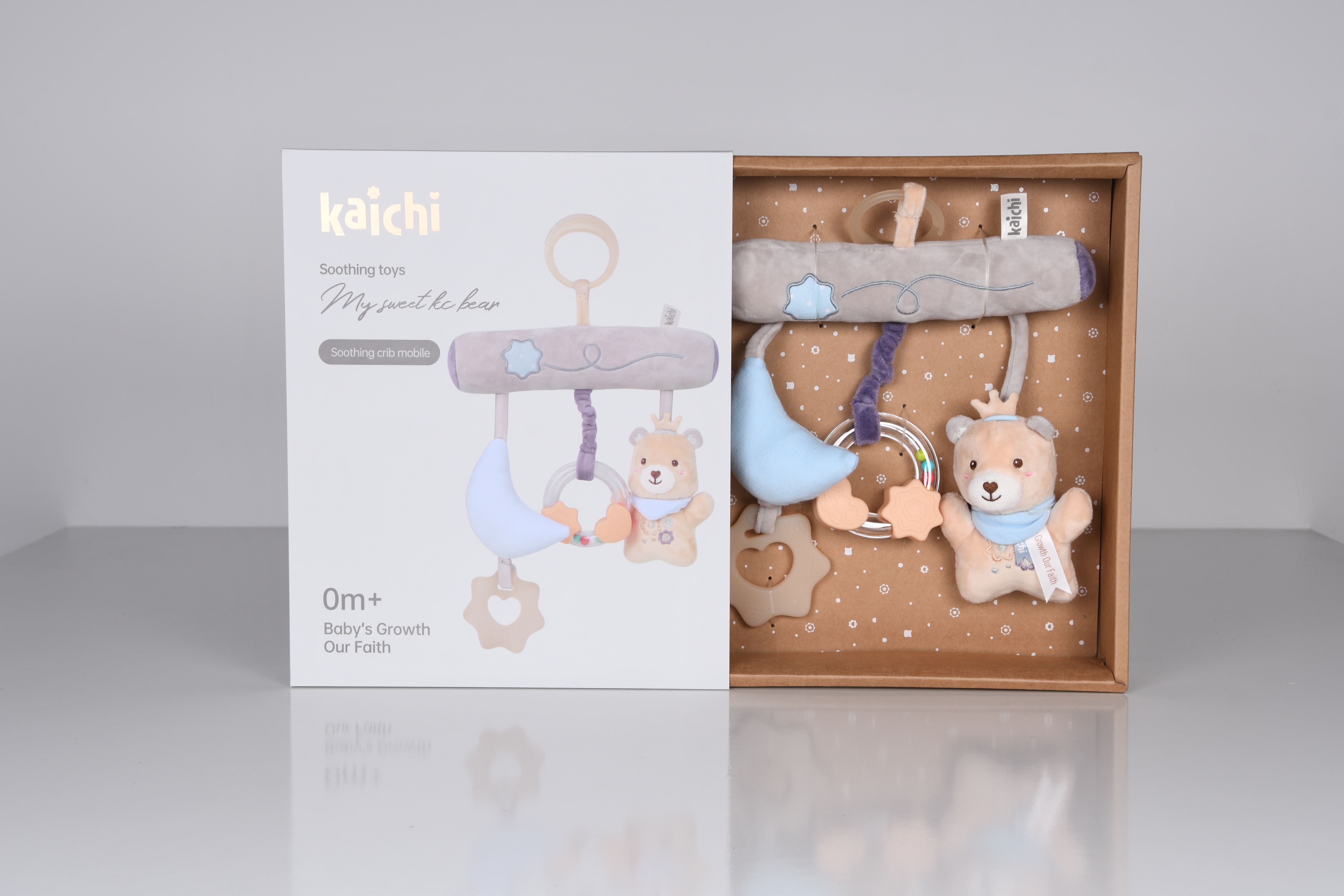 Беб. играчка за количка и легло Мече/Лун