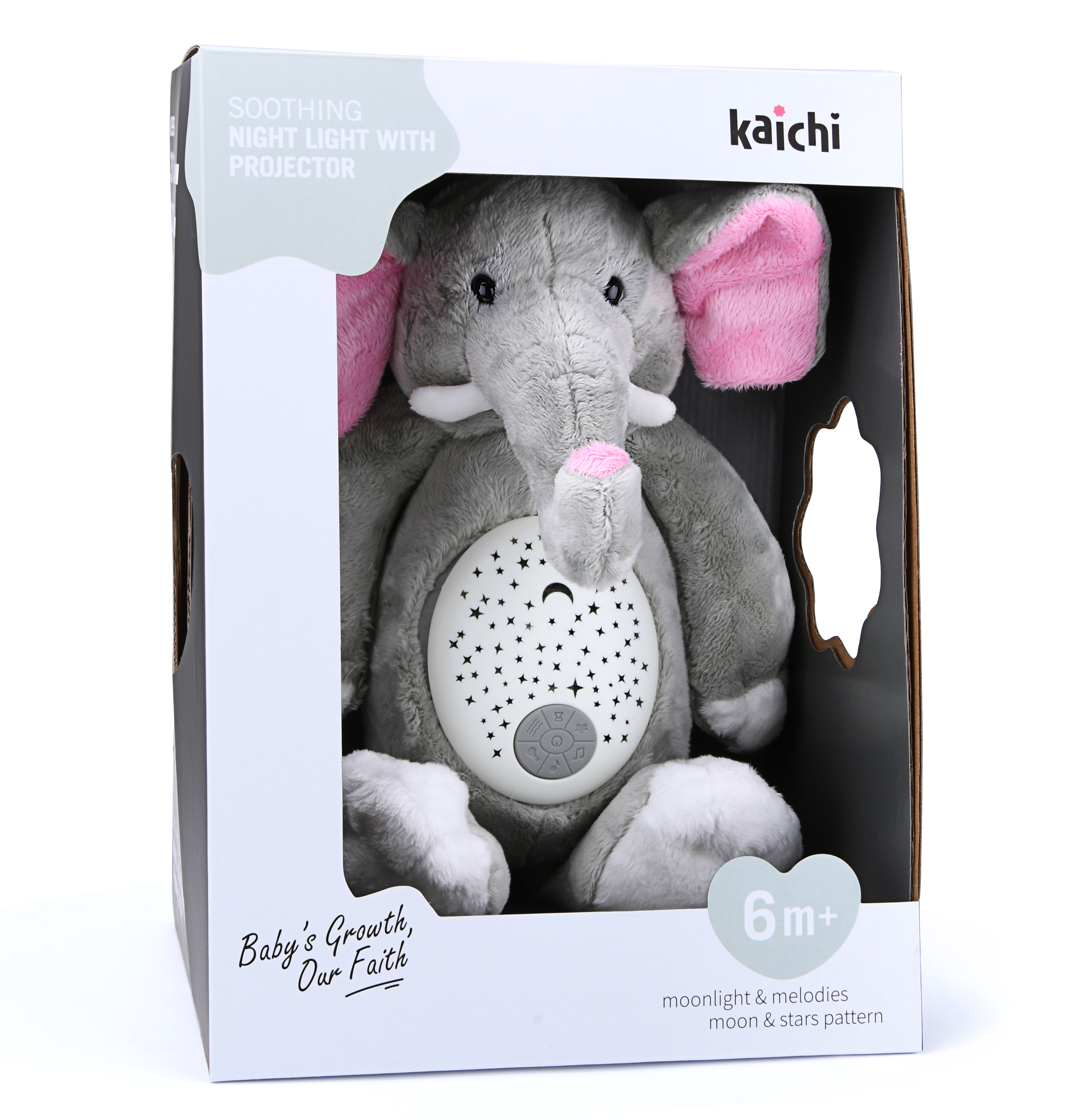 Plush toy with projector/music "Elephant"