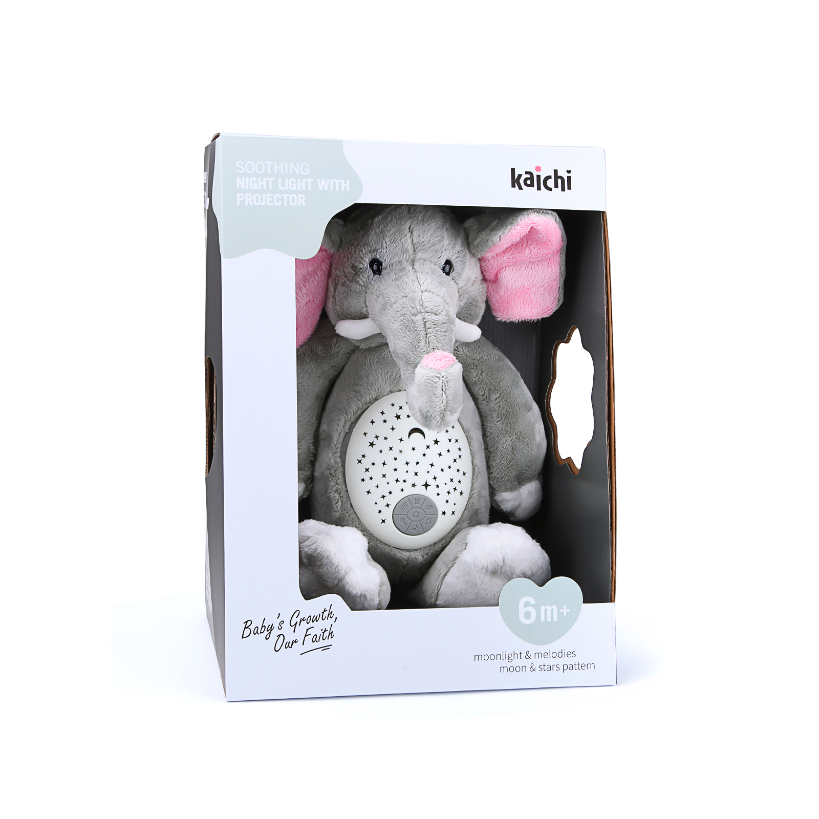 Plush toy with projector/music "Elephant"