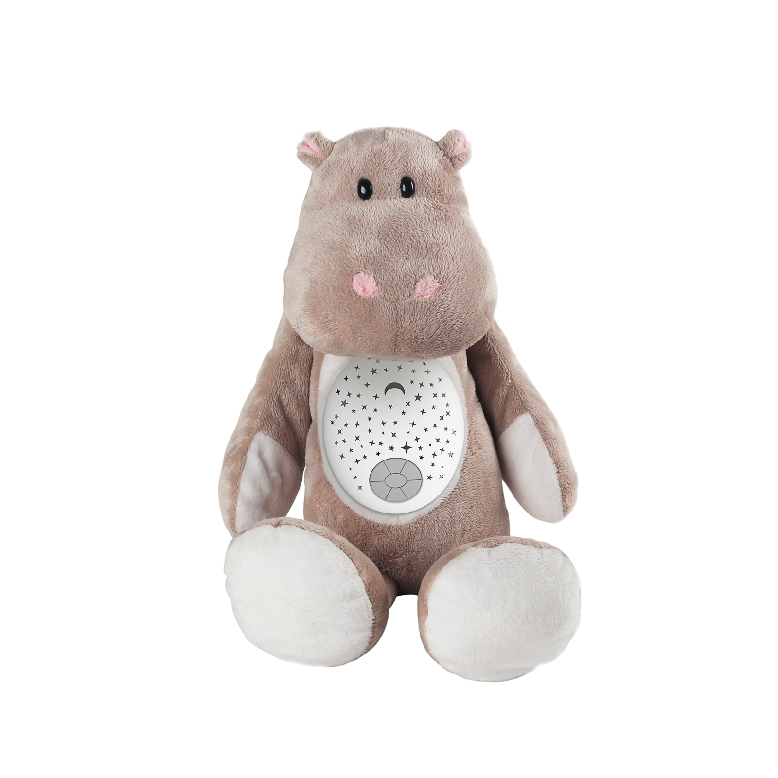 Plush toy with projector/music "Hippo"