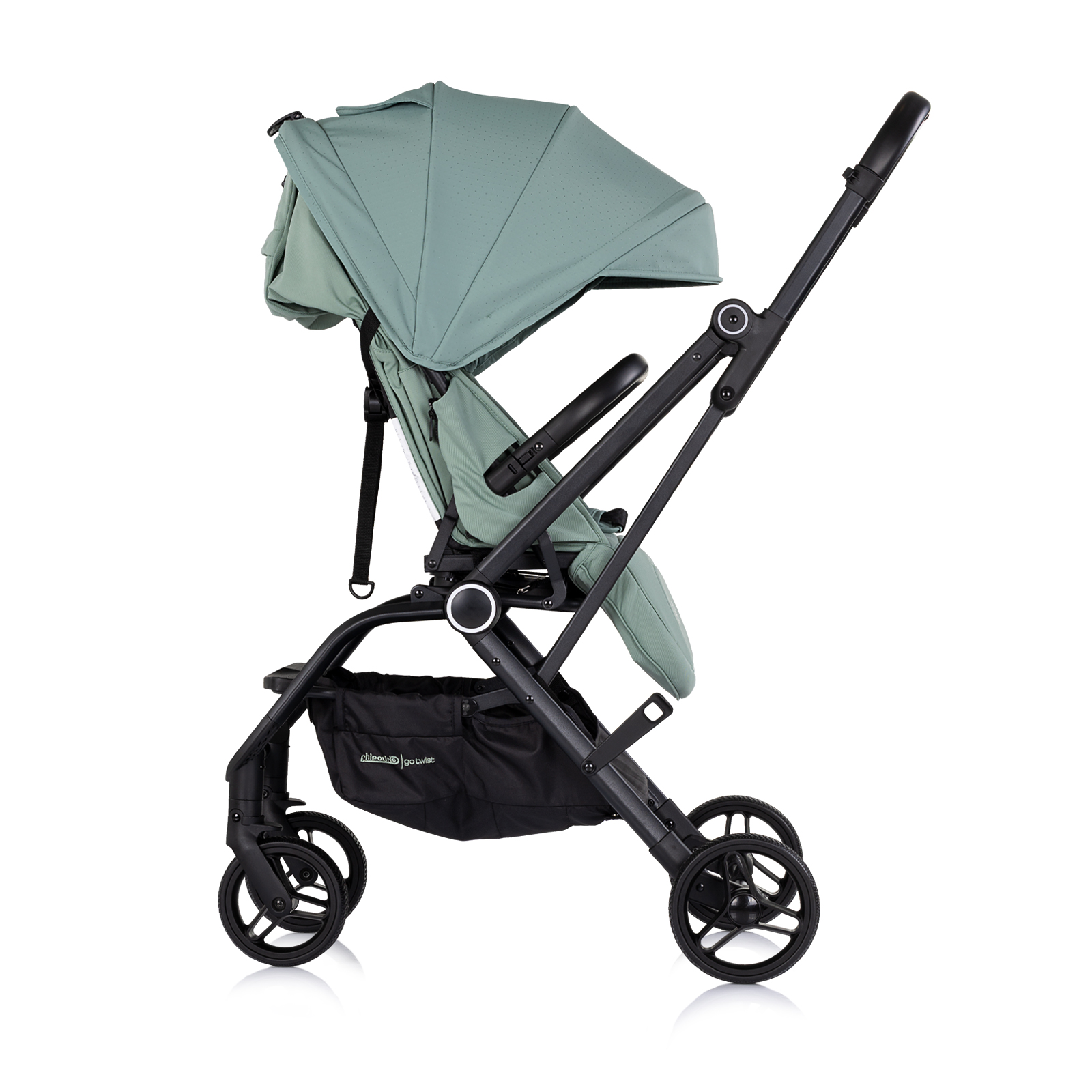 Stroller with 360 GO TWIST match