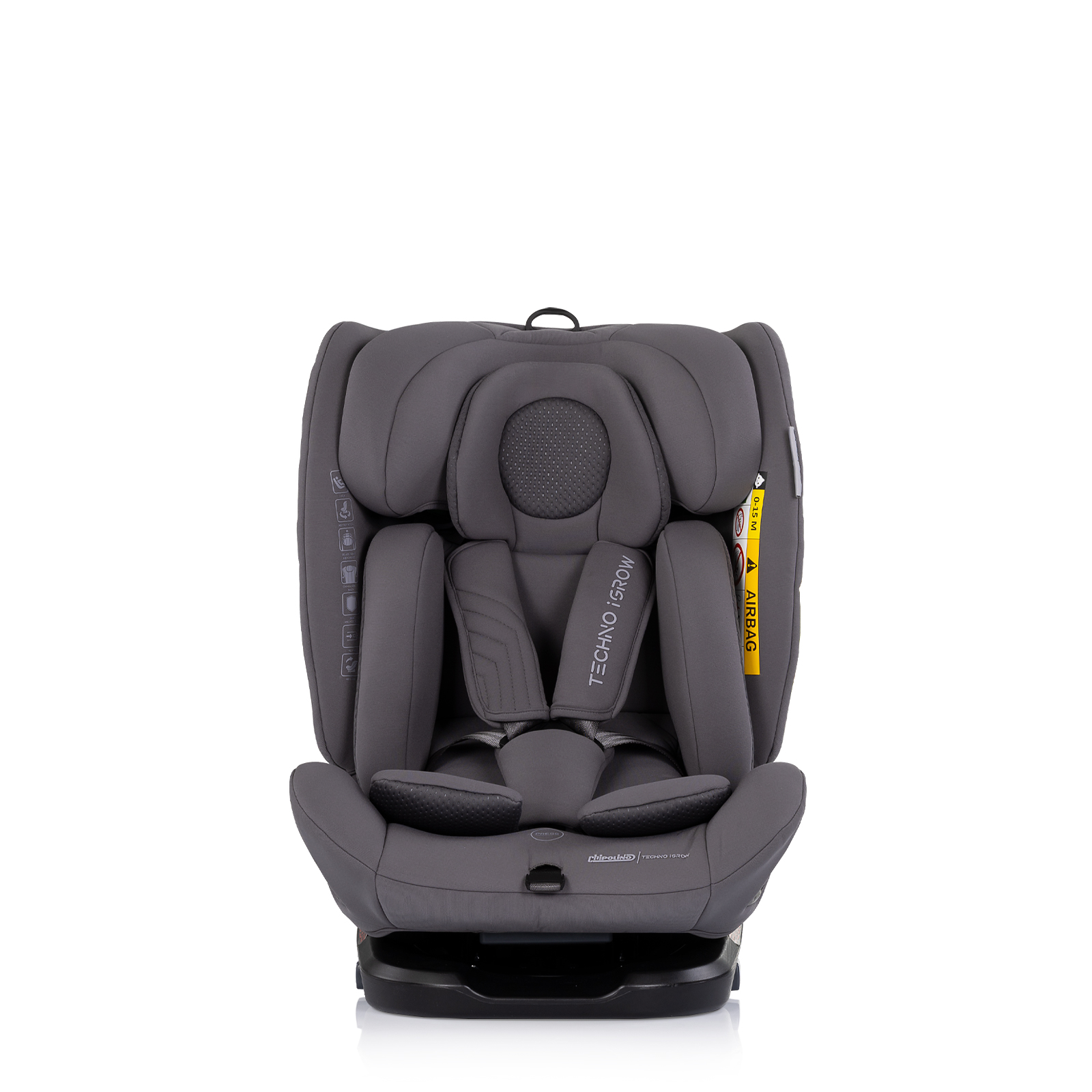 Stroller 360 I-size40-150 Techno iGROW gray