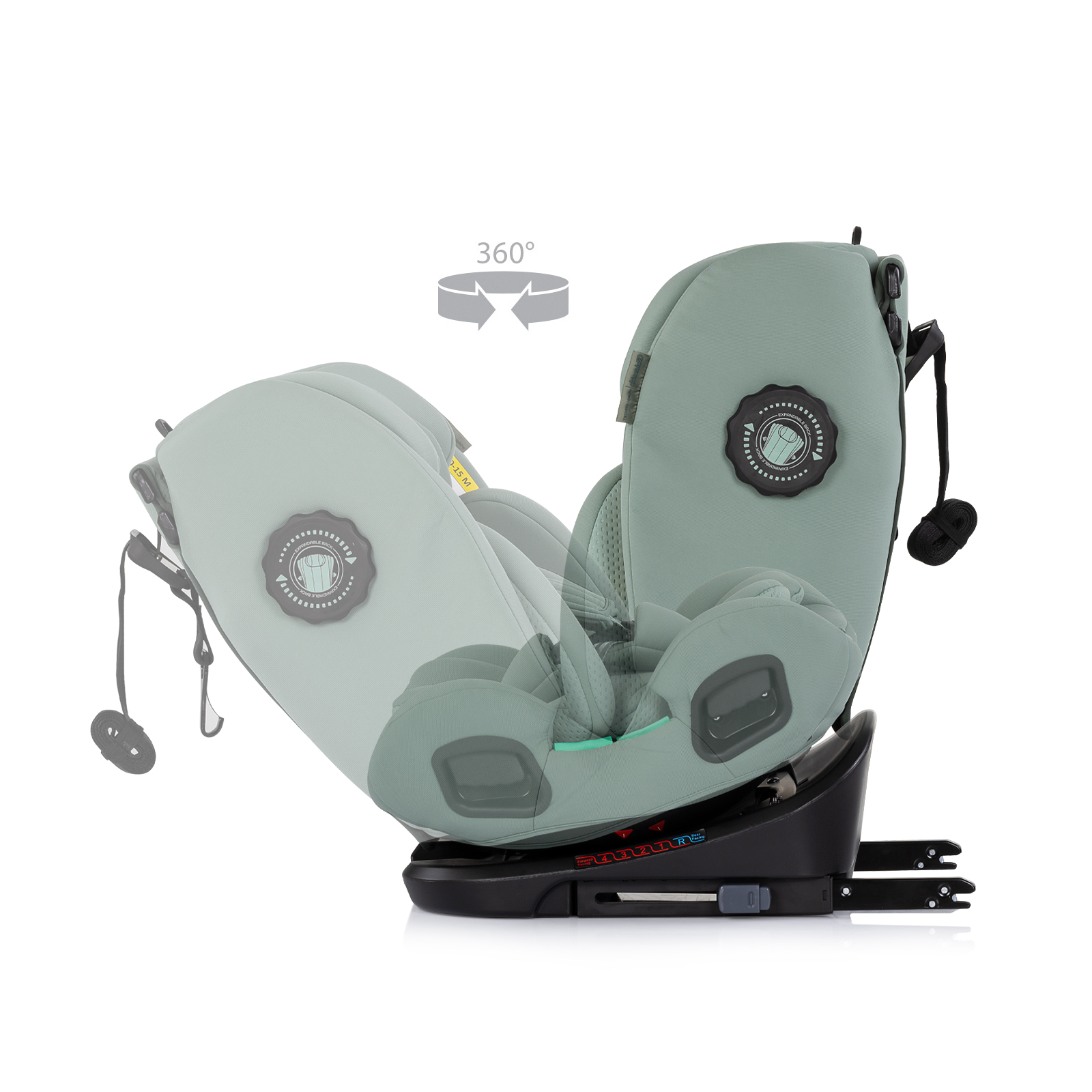 St.cola360 I-size40-150 Techno iGROW mat