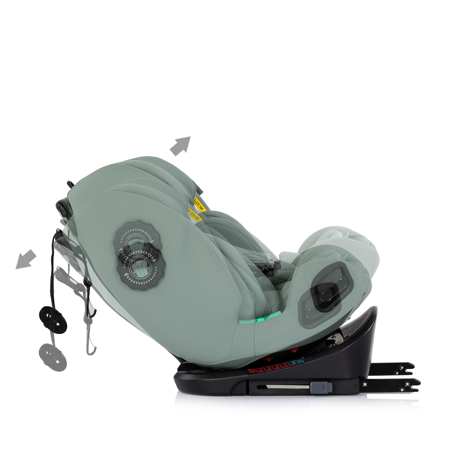 St.cola360 I-size40-150 Techno iGROW mat