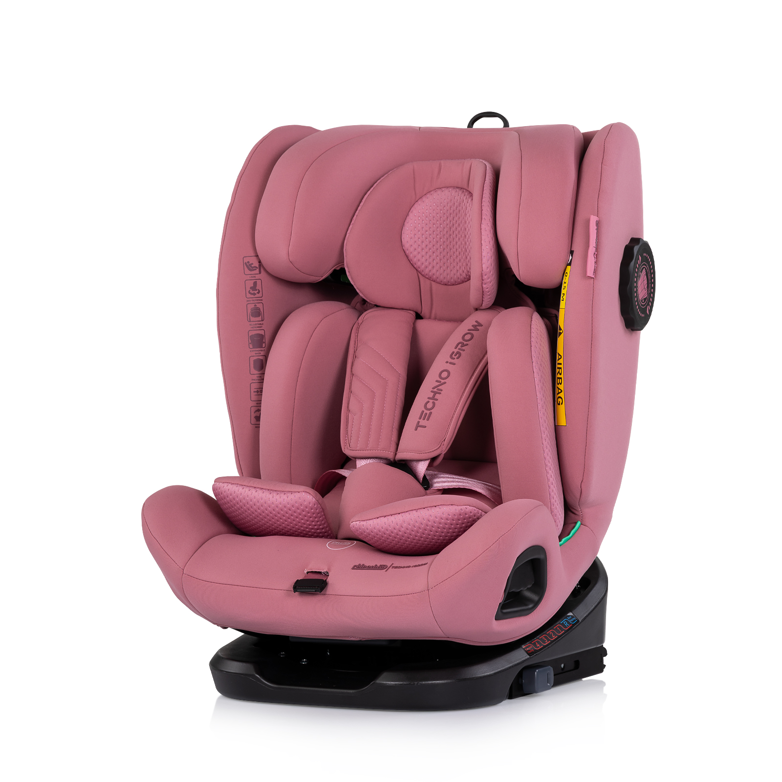 St. car360 I-size40-150 Techno iGROW pink